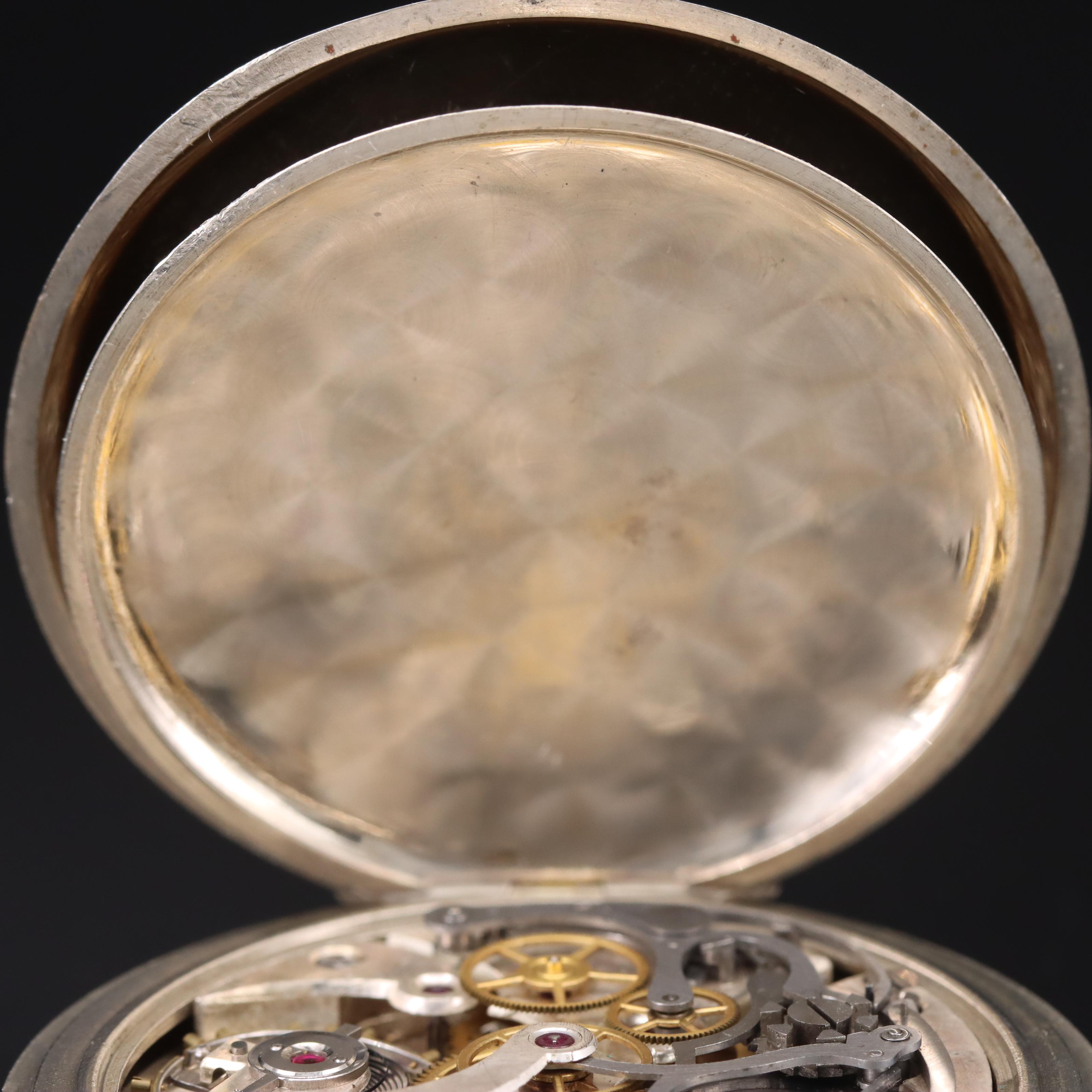 Alpina Swiss Chronograph Pocket Watch