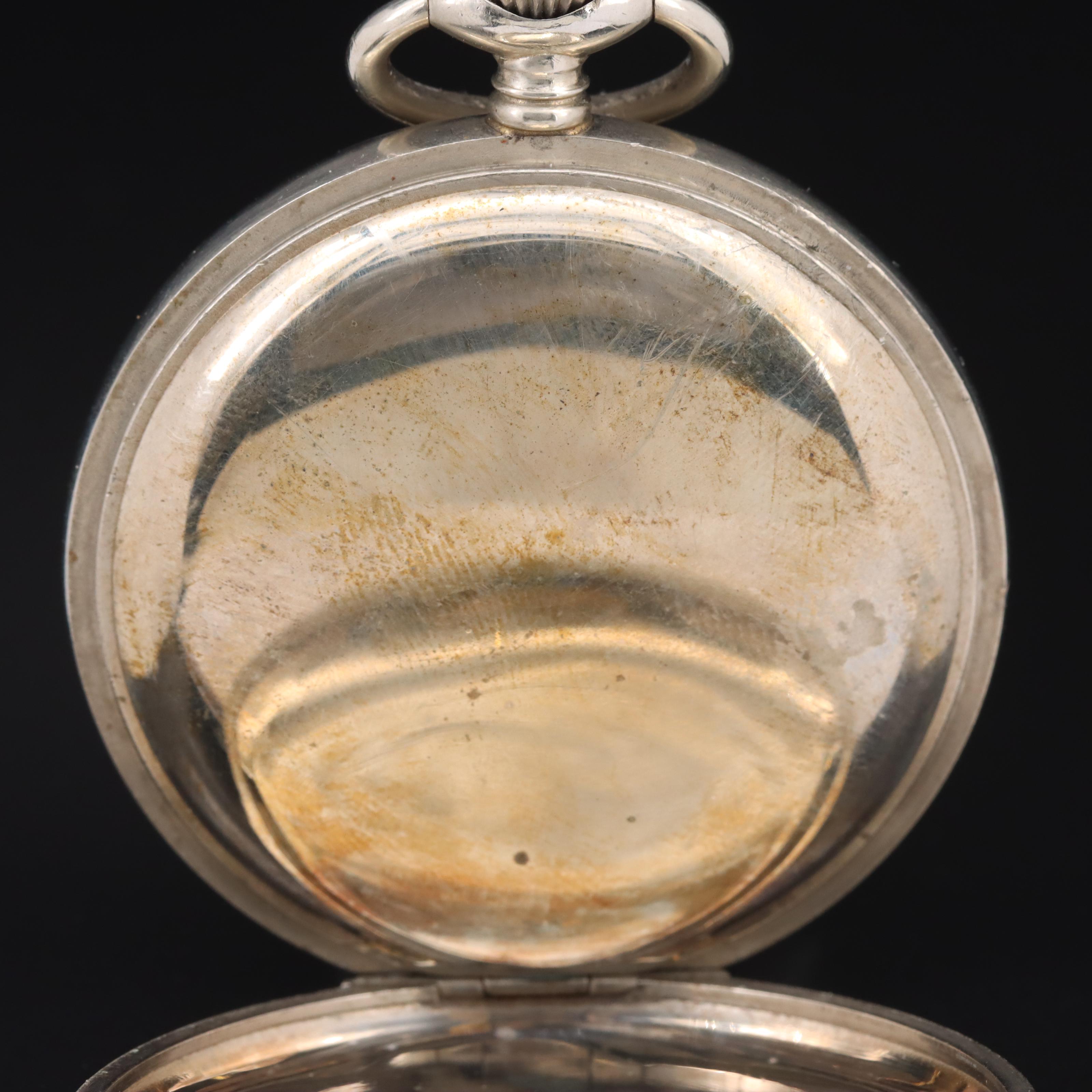 Alpina Swiss Chronograph Pocket Watch