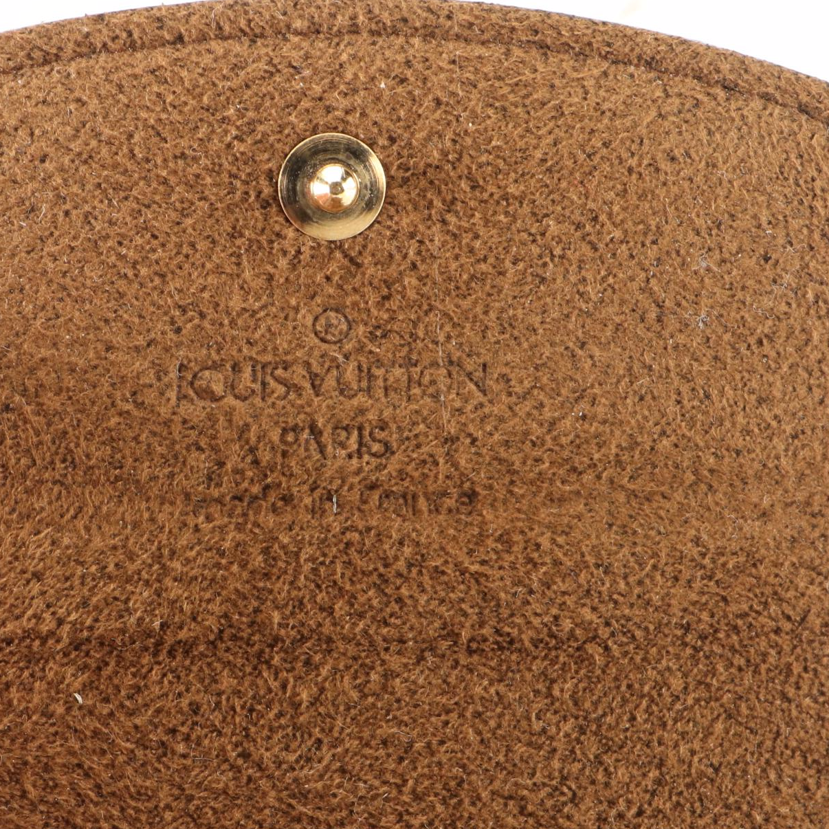 Louis Vuitton Cufflinks Case in Damier Ebene Canvas