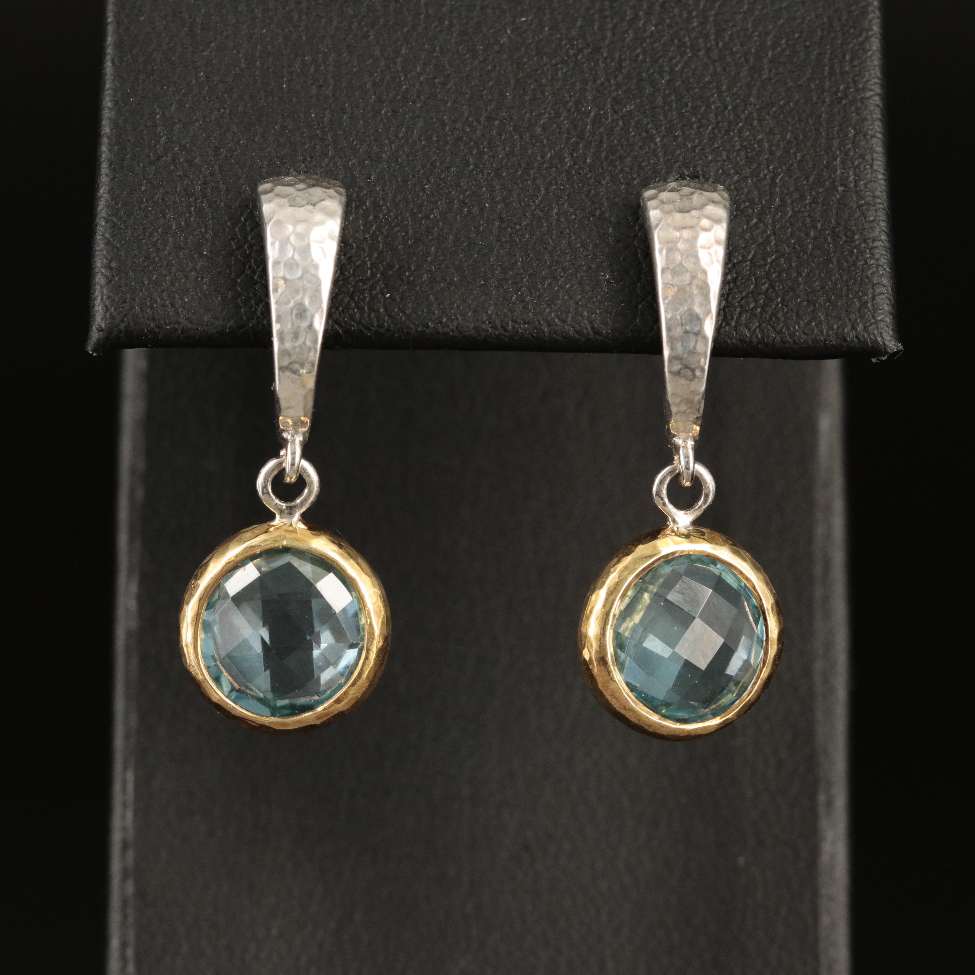 Gurhan Sterling Topaz Earrings