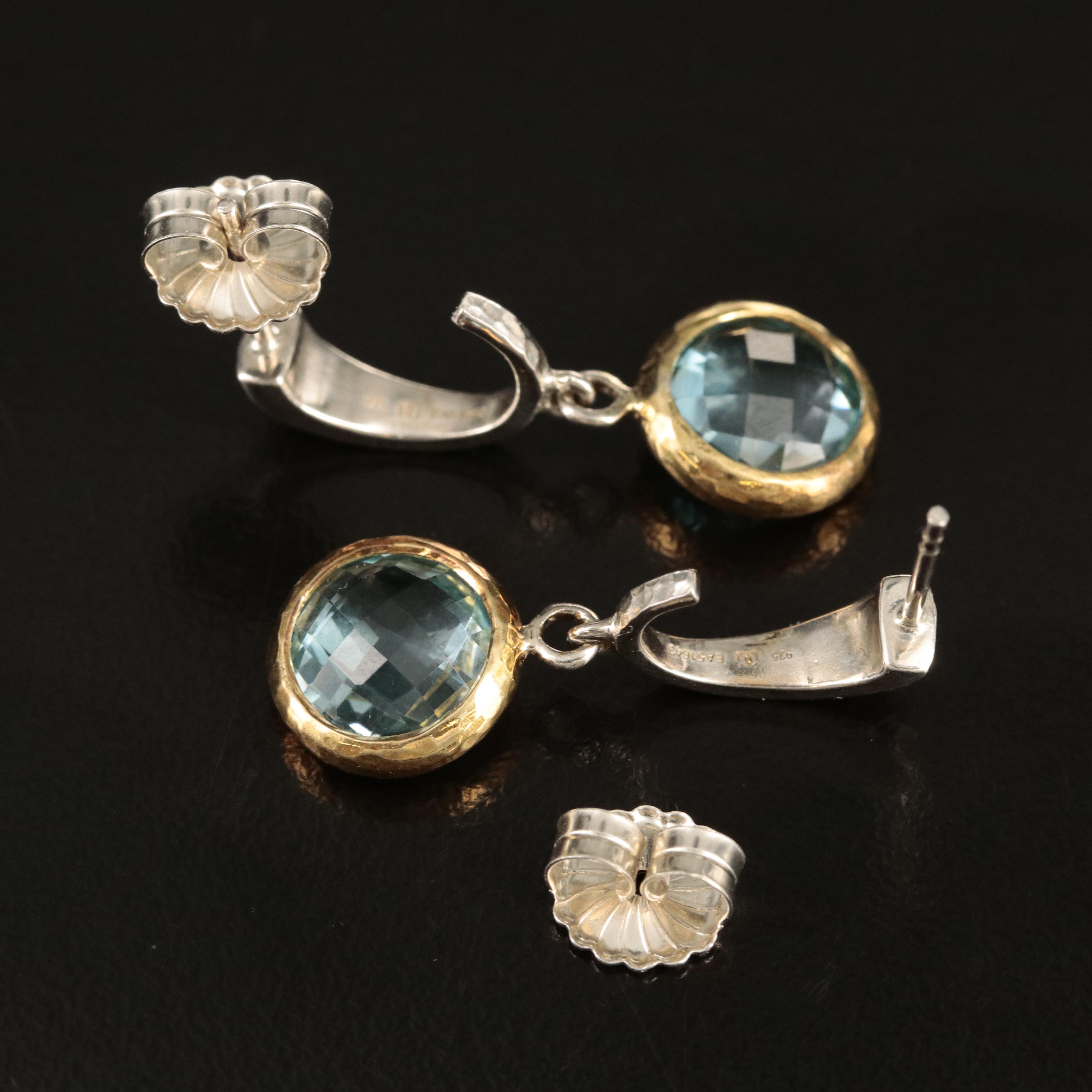 Gurhan Sterling Topaz Earrings