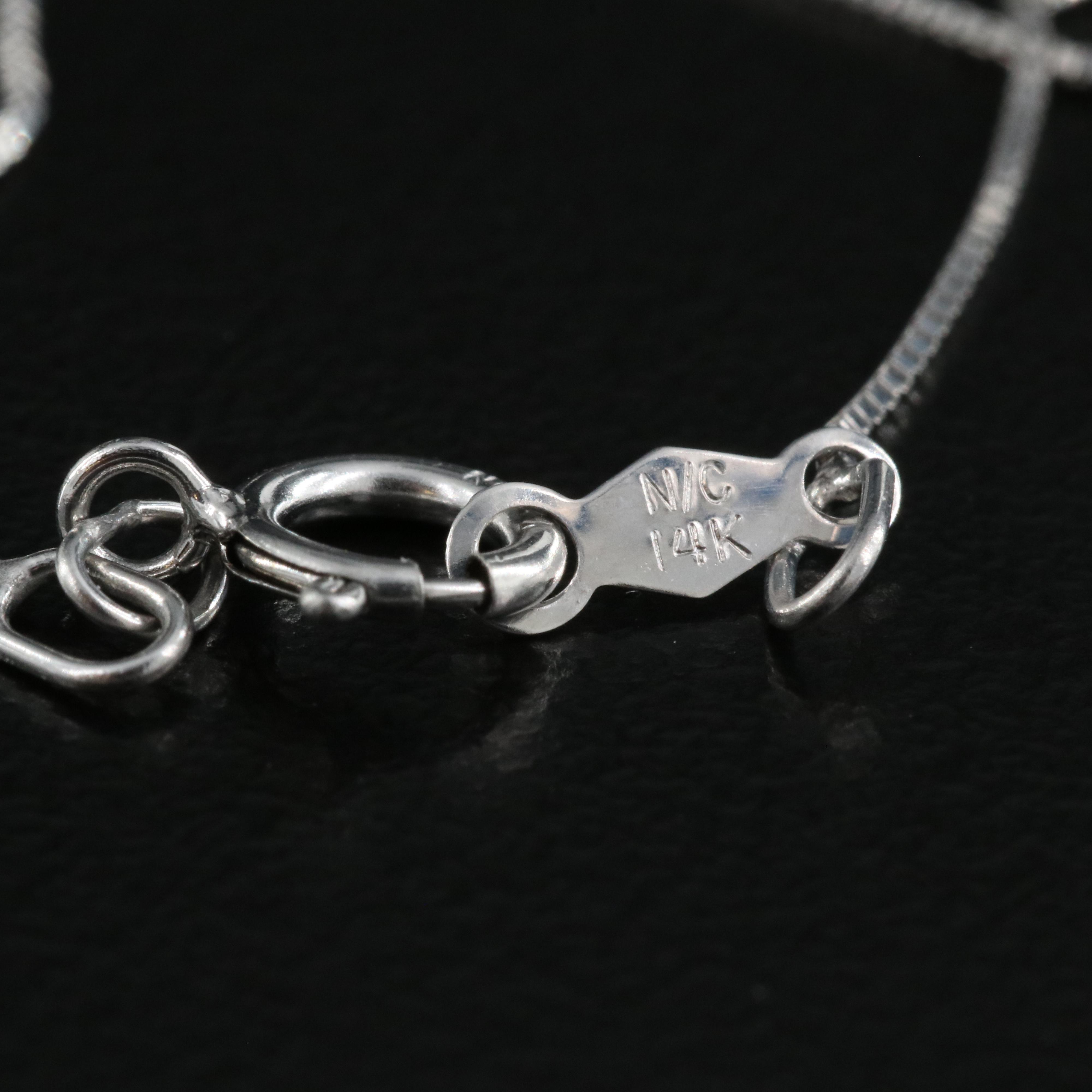 14K 1.00 CTW Lab Grown Diamond Heart Pendant Necklace with IGI Report