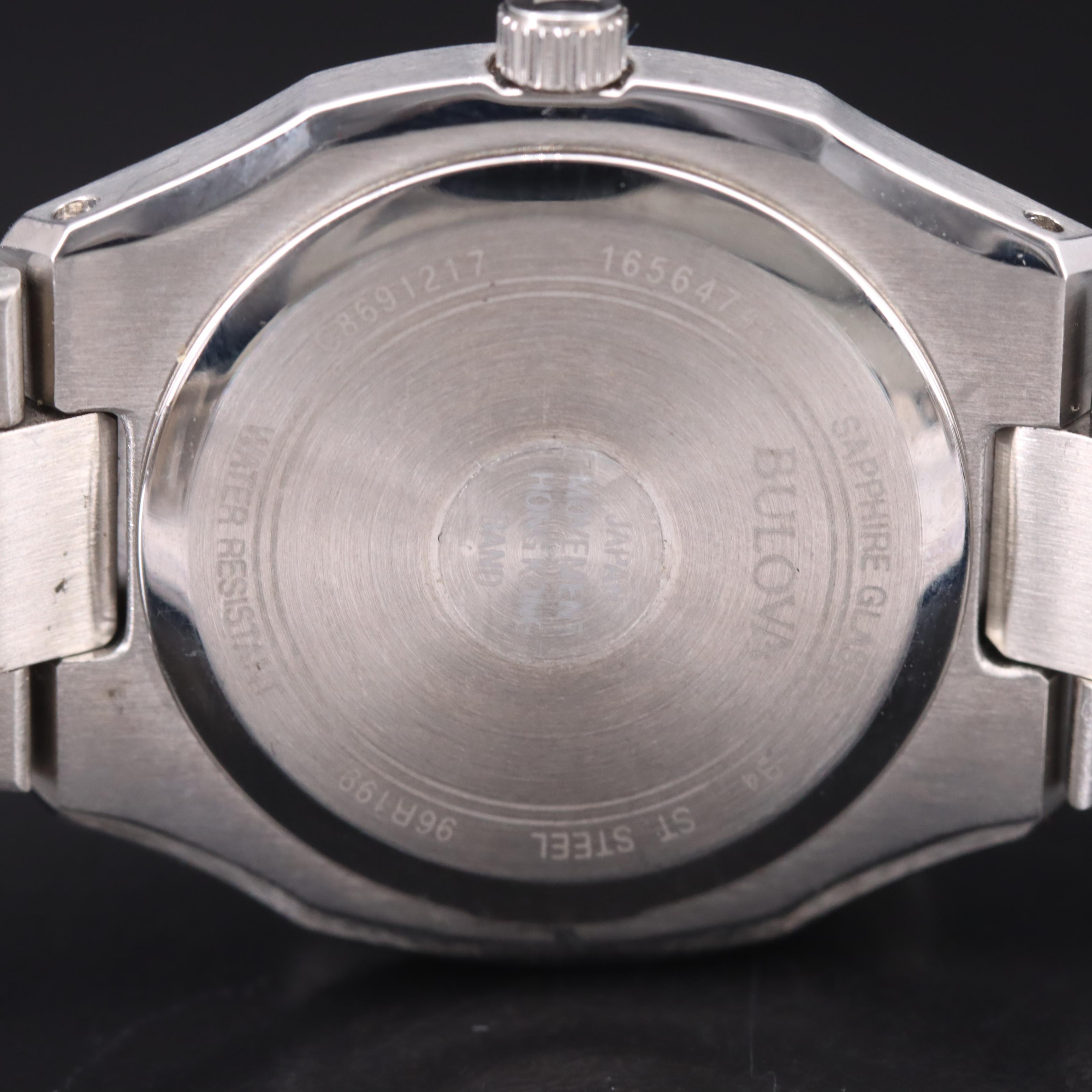 Bulova Diamond and Mother-of-Pearl Dial Watch