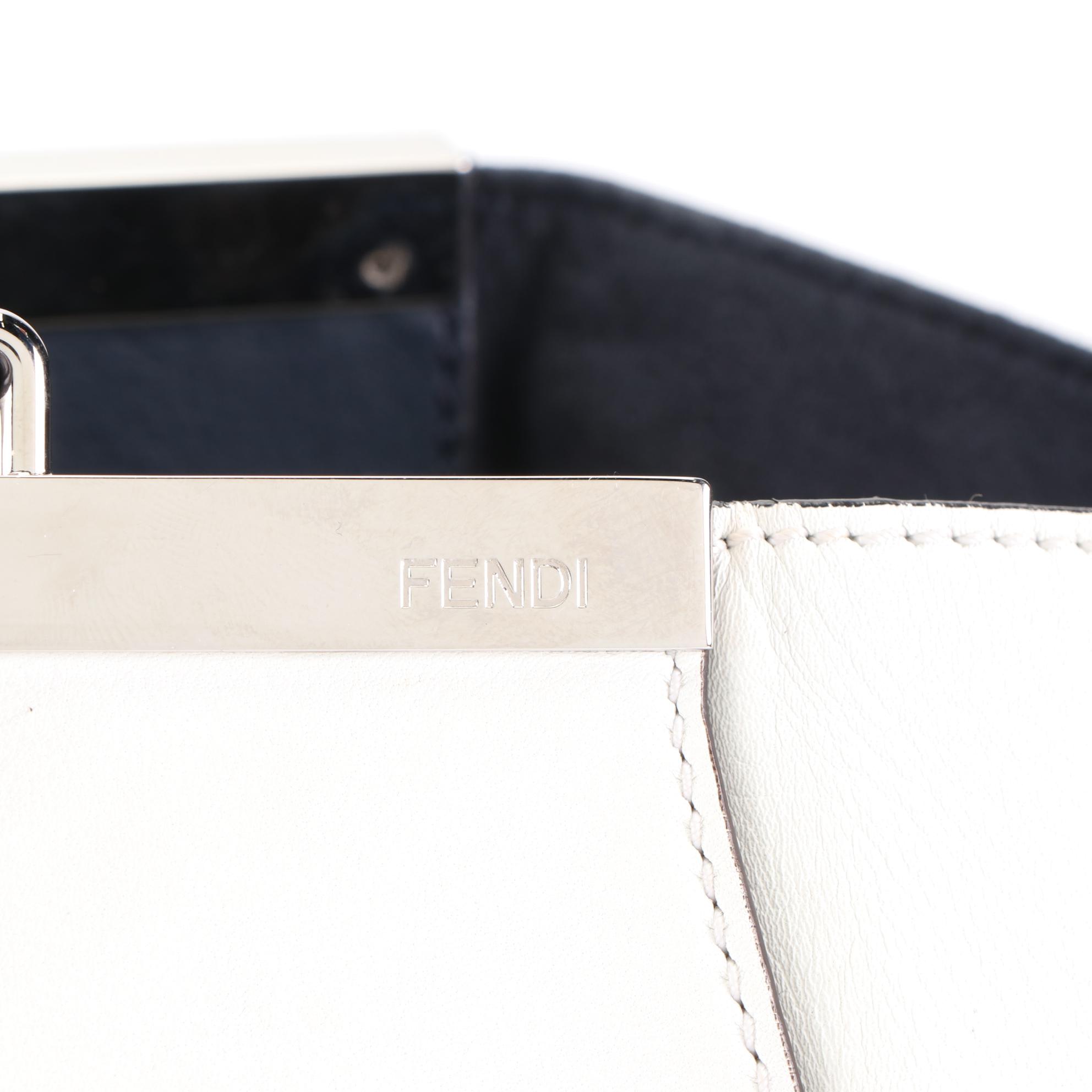 Fendi Circuit Large 3Jours Tote Bag in Multicolor Leather