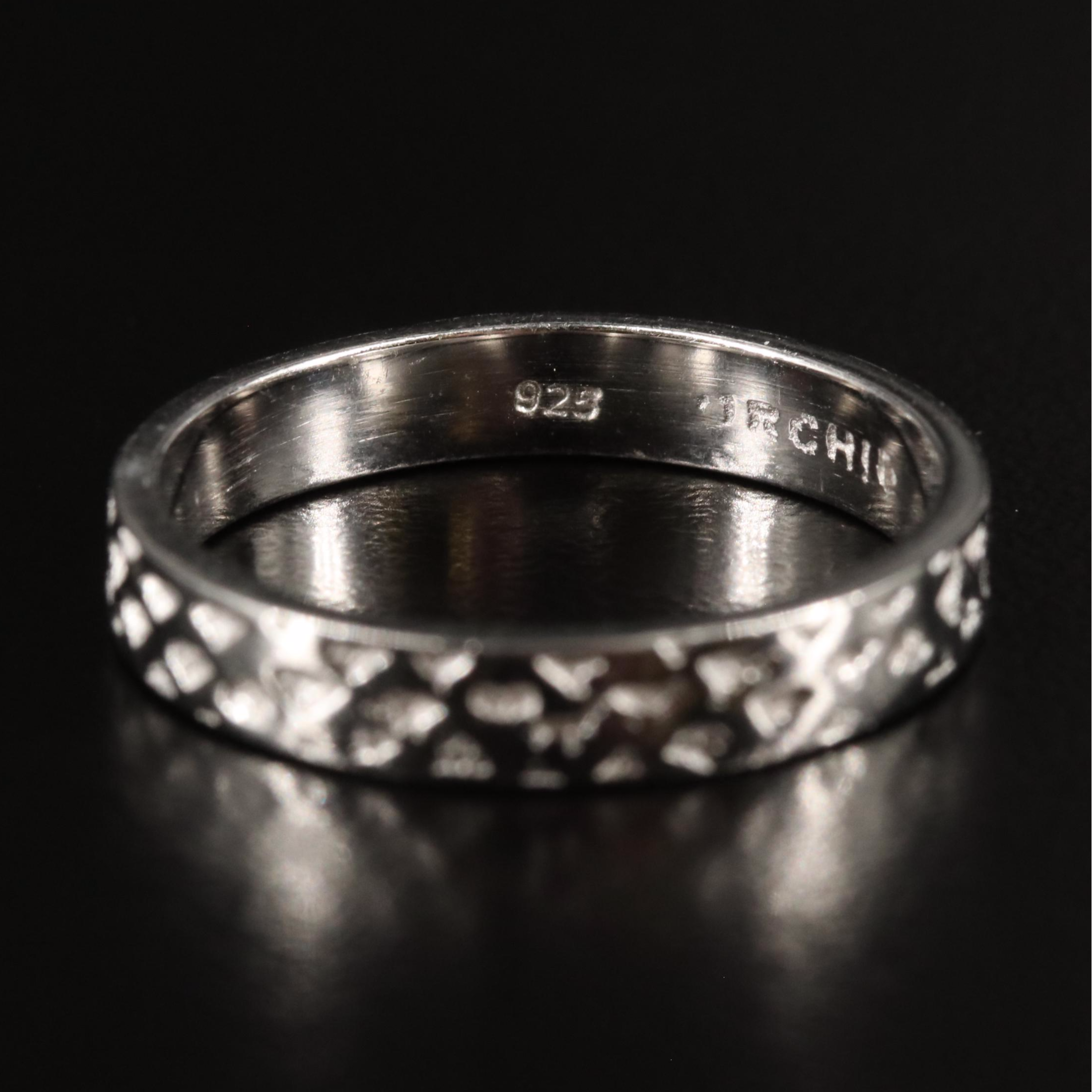 Sterling Band Ring