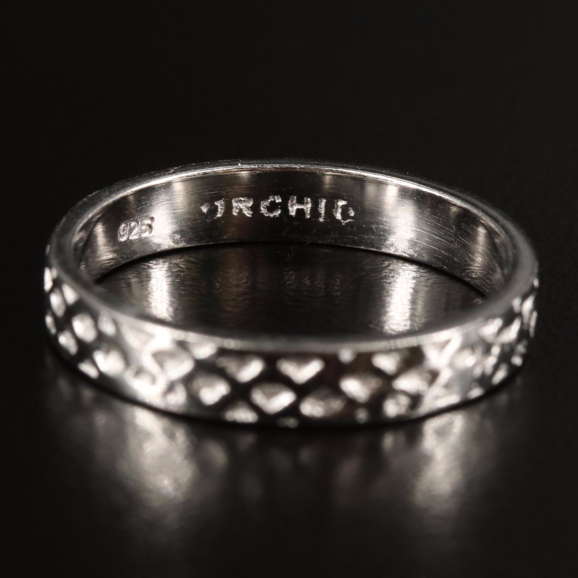 Sterling Band Ring