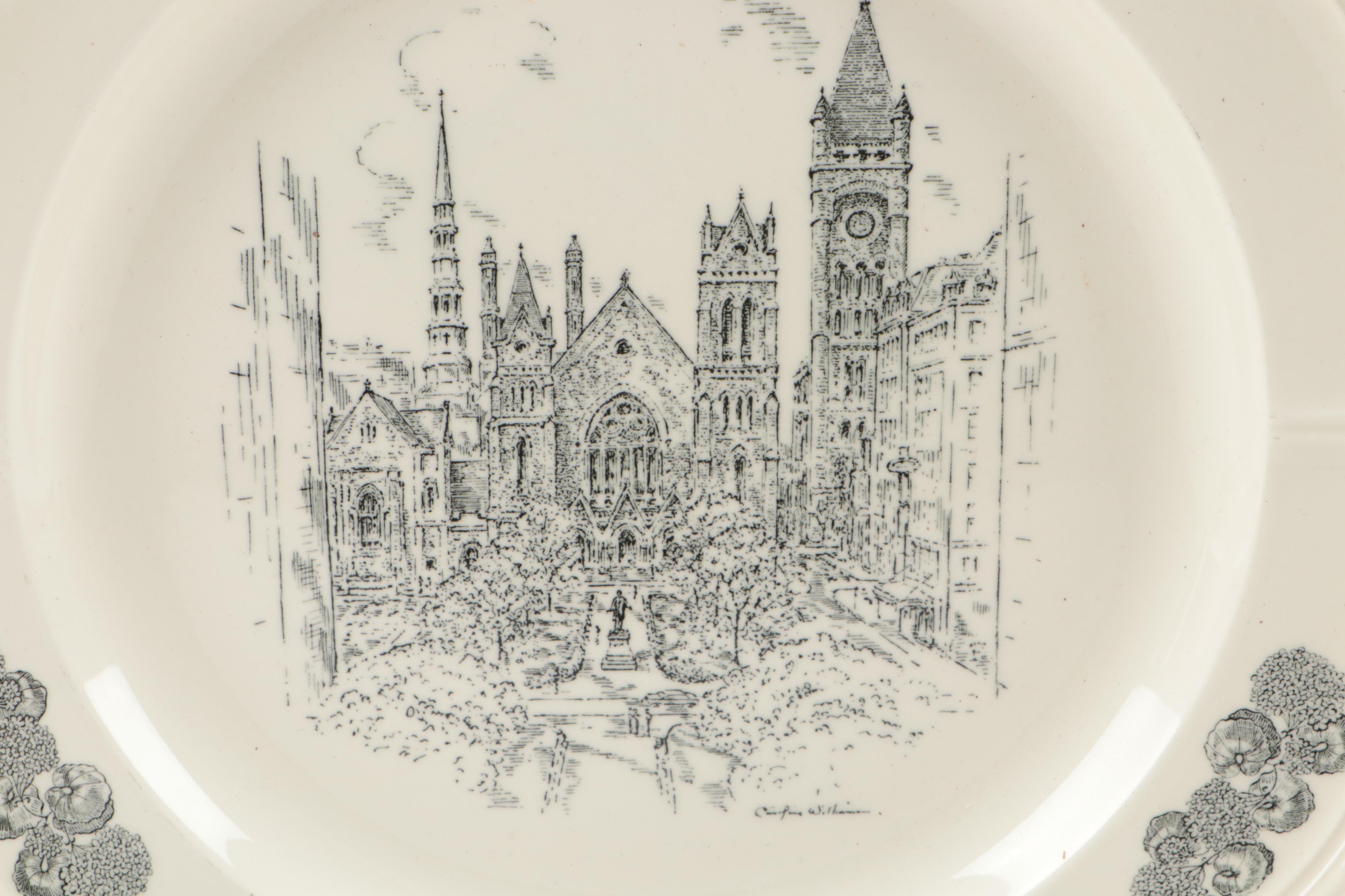 Caroline Williams for Wedgwood "Scenes of Cincinnati" Collector Plates
