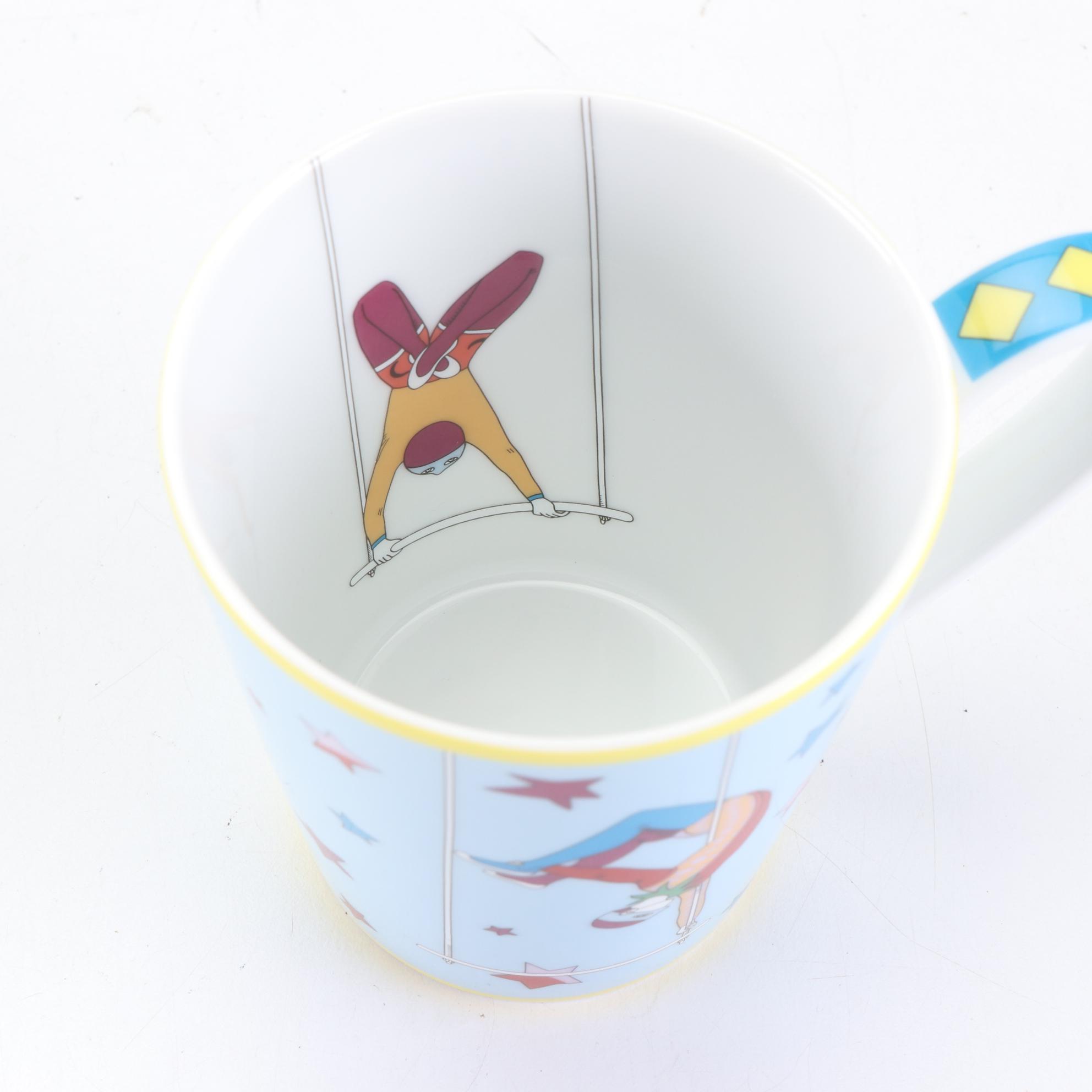 Hermès "Circus" Porcelain Mug