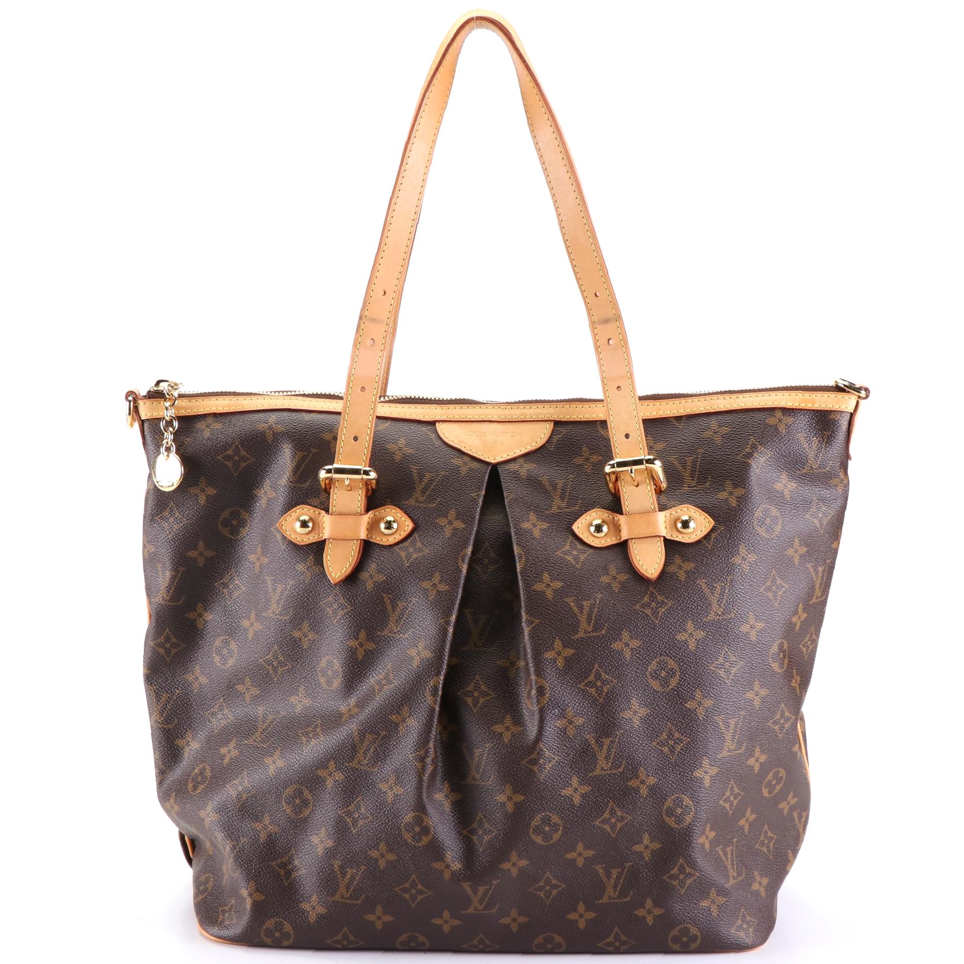 Louis Vuitton Palermo GM Bag in Monogram Canvas and Leather