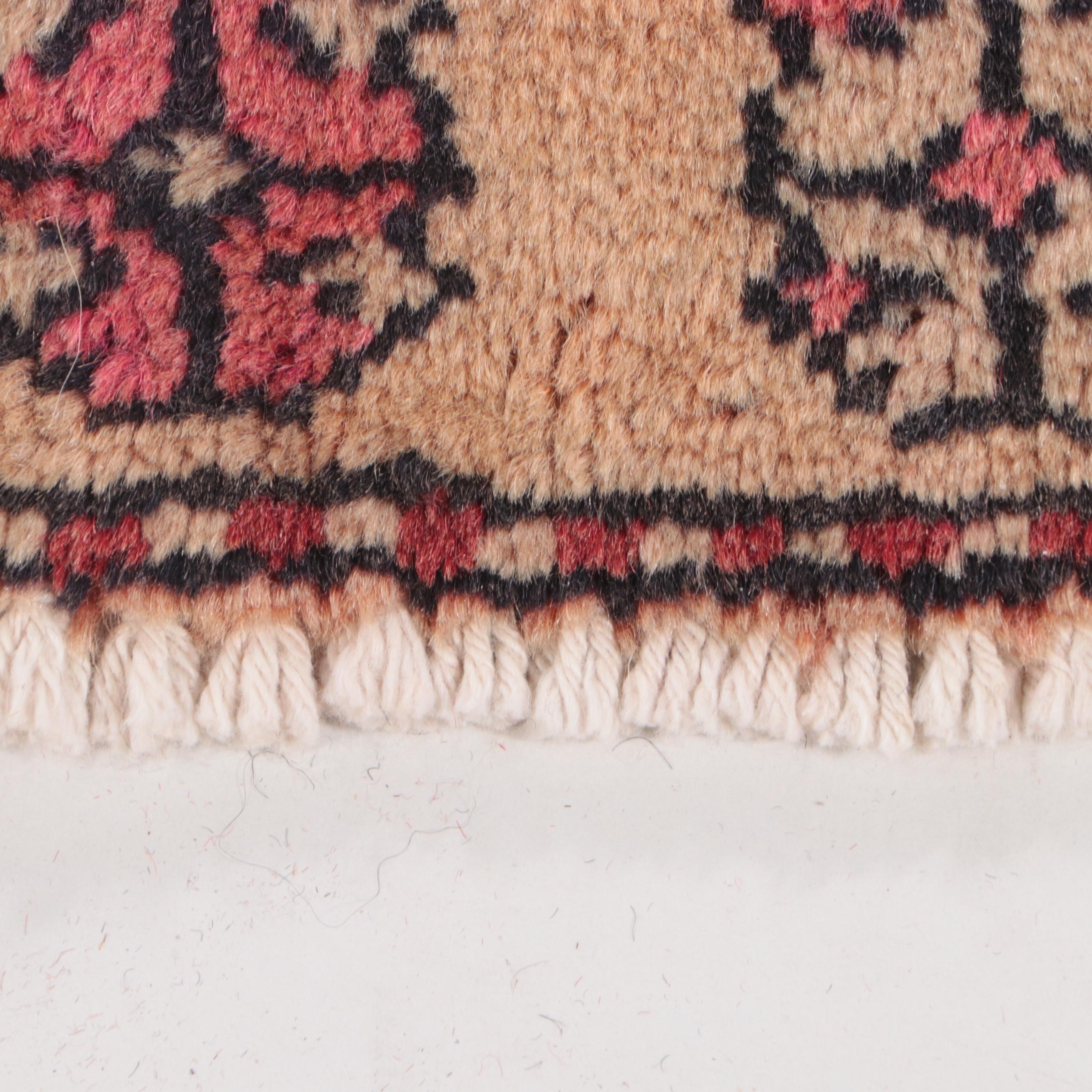 2'10 x 9' Hand-Knotted Persian Quchan Carpet Runner