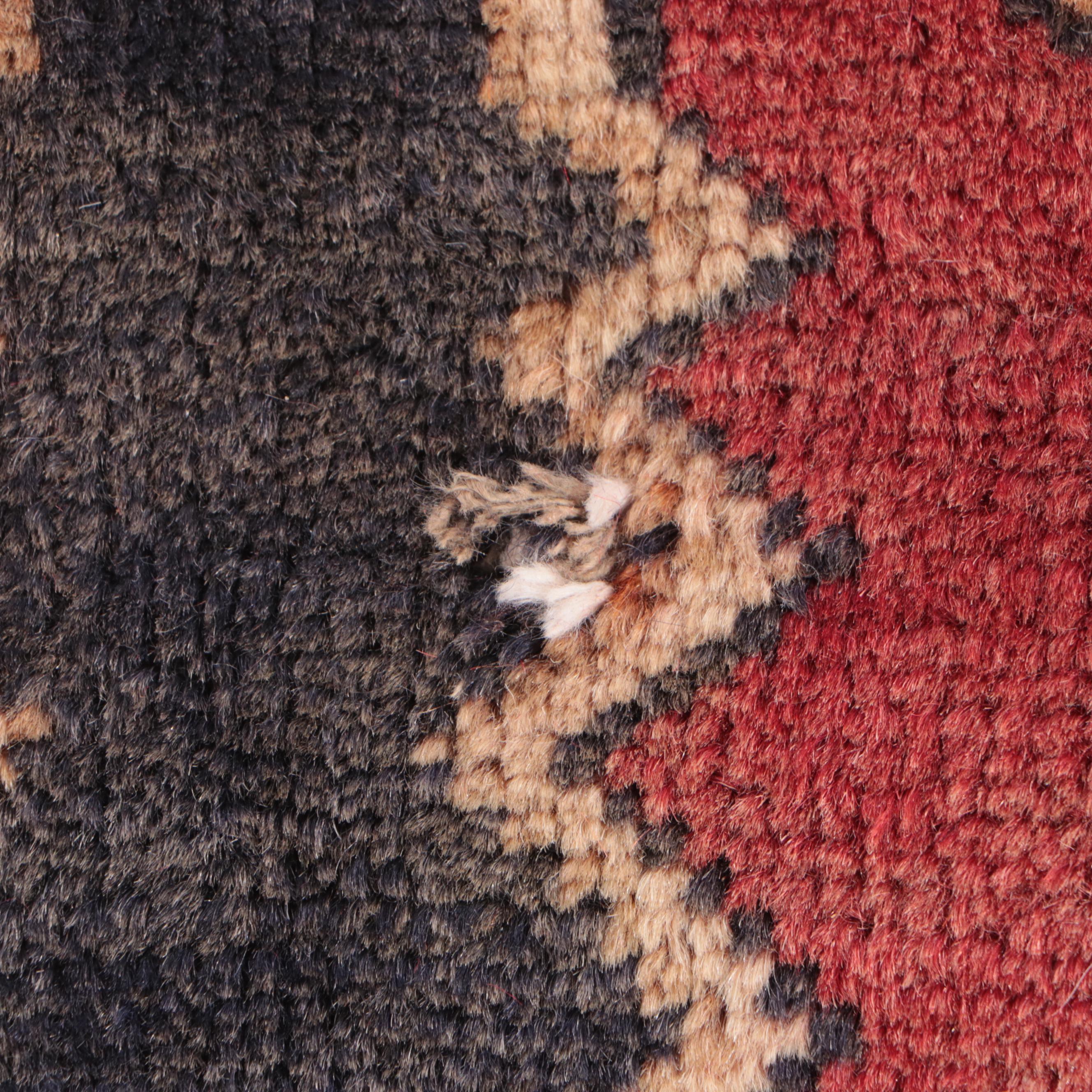 2'10 x 9' Hand-Knotted Persian Quchan Carpet Runner