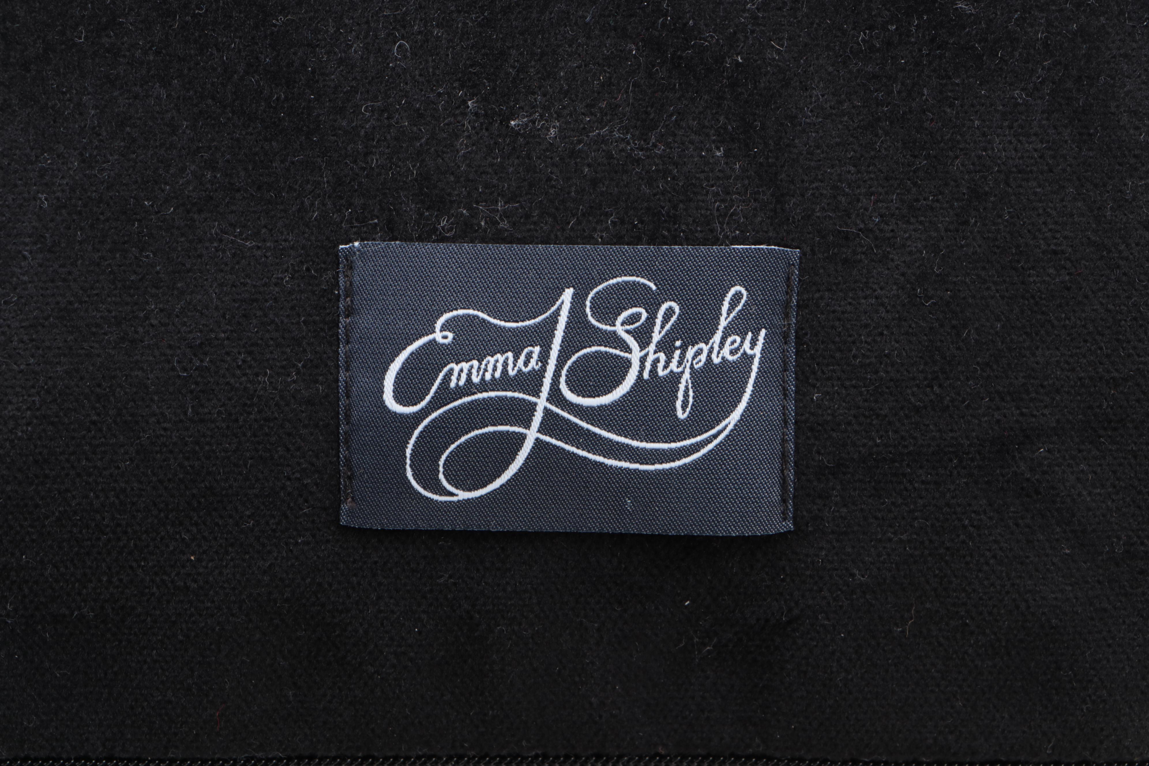 Emma Shipley Silk and Velvet "Phoenix" Throw Pillows