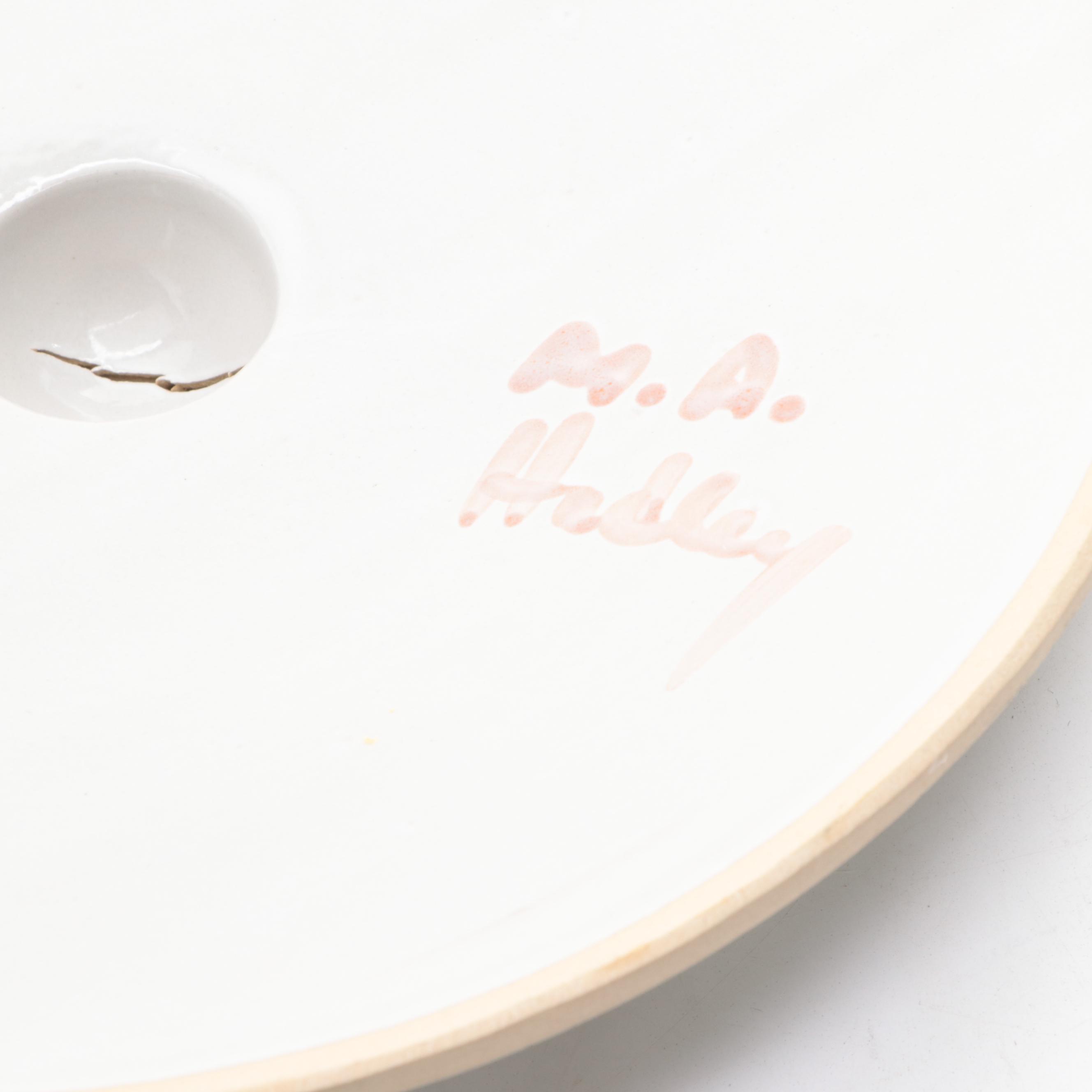 M A Hadley Pottery Covered Casserole Dish