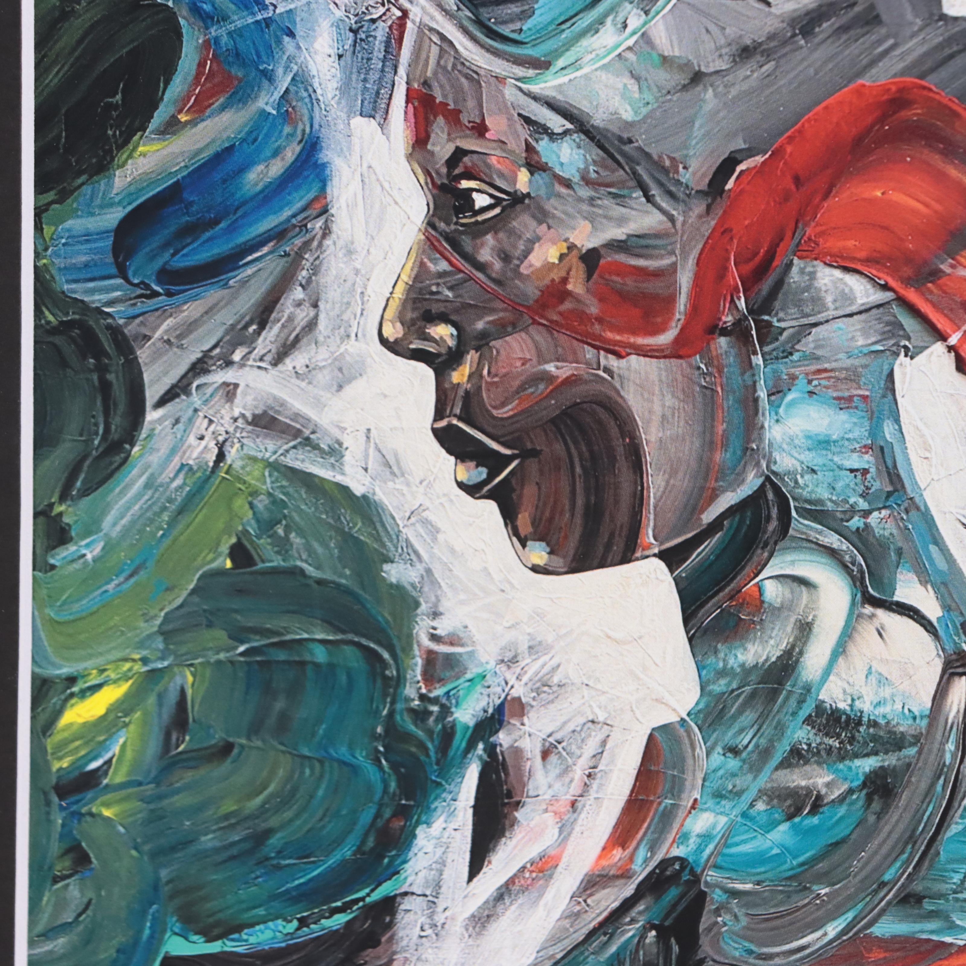 Abiola Idowu Giclée "Unmerited Blessings," 2023