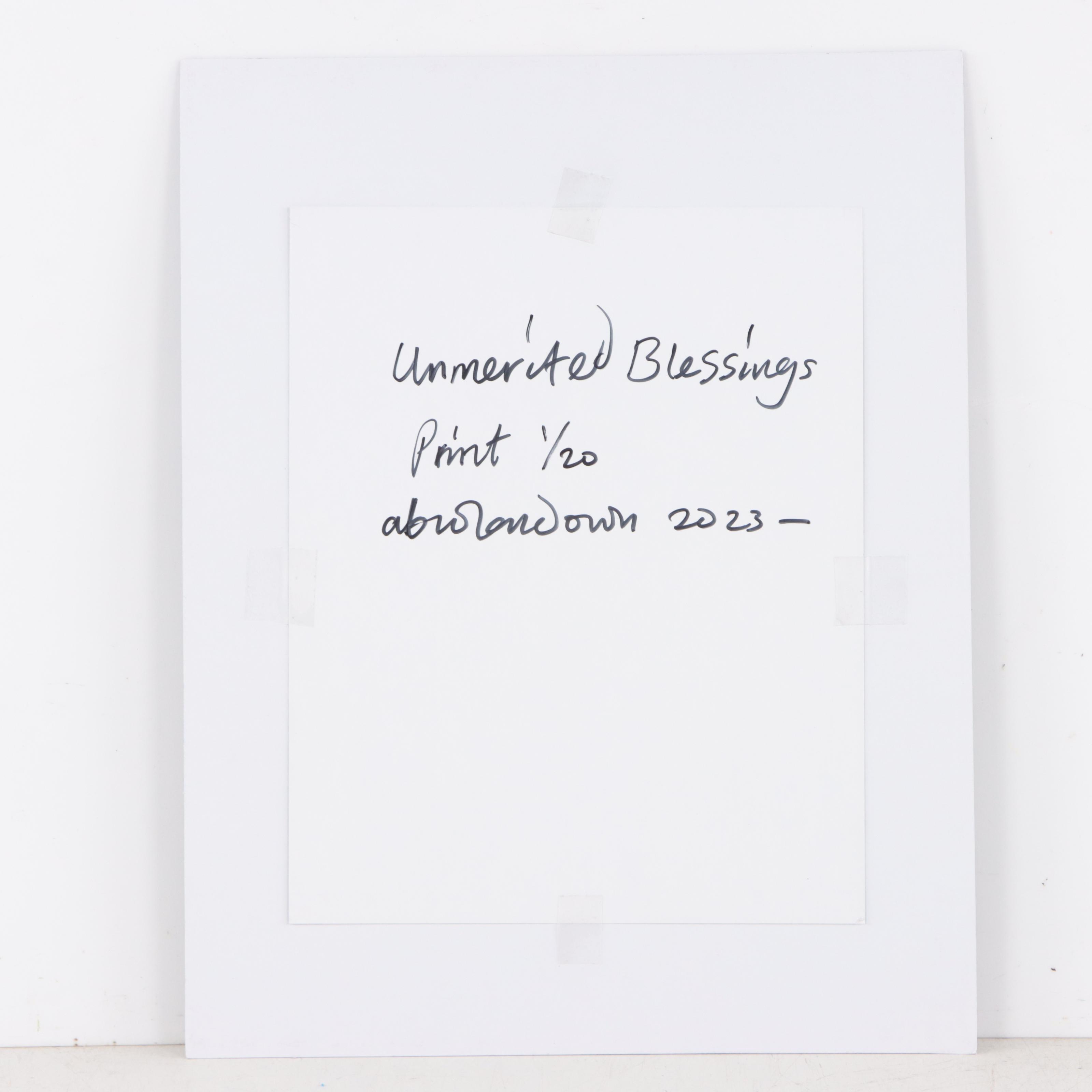 Abiola Idowu Giclée "Unmerited Blessings," 2023