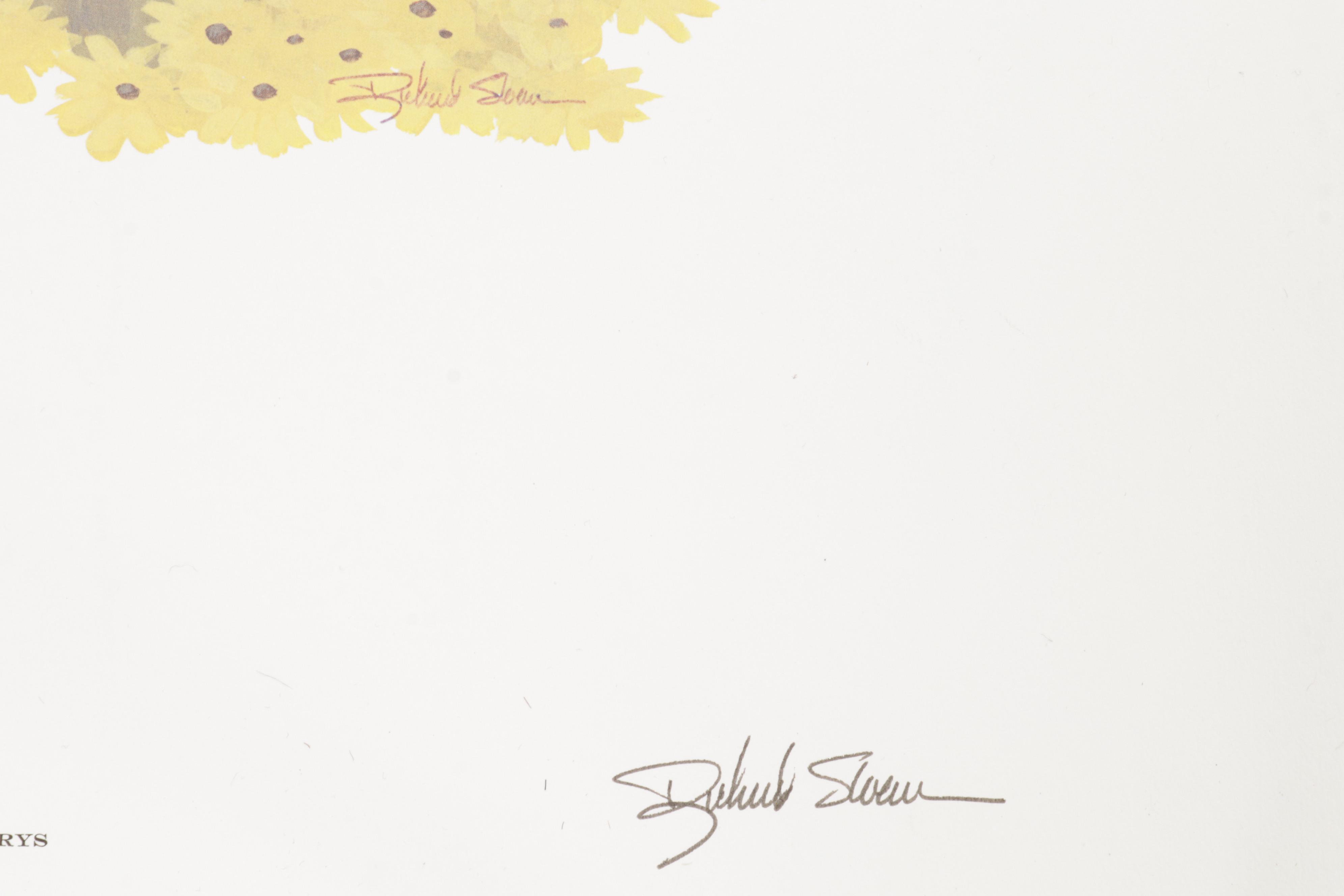 Ornithological Offset Lithograph Collection Featuring Ray Harm and Richard Sloan