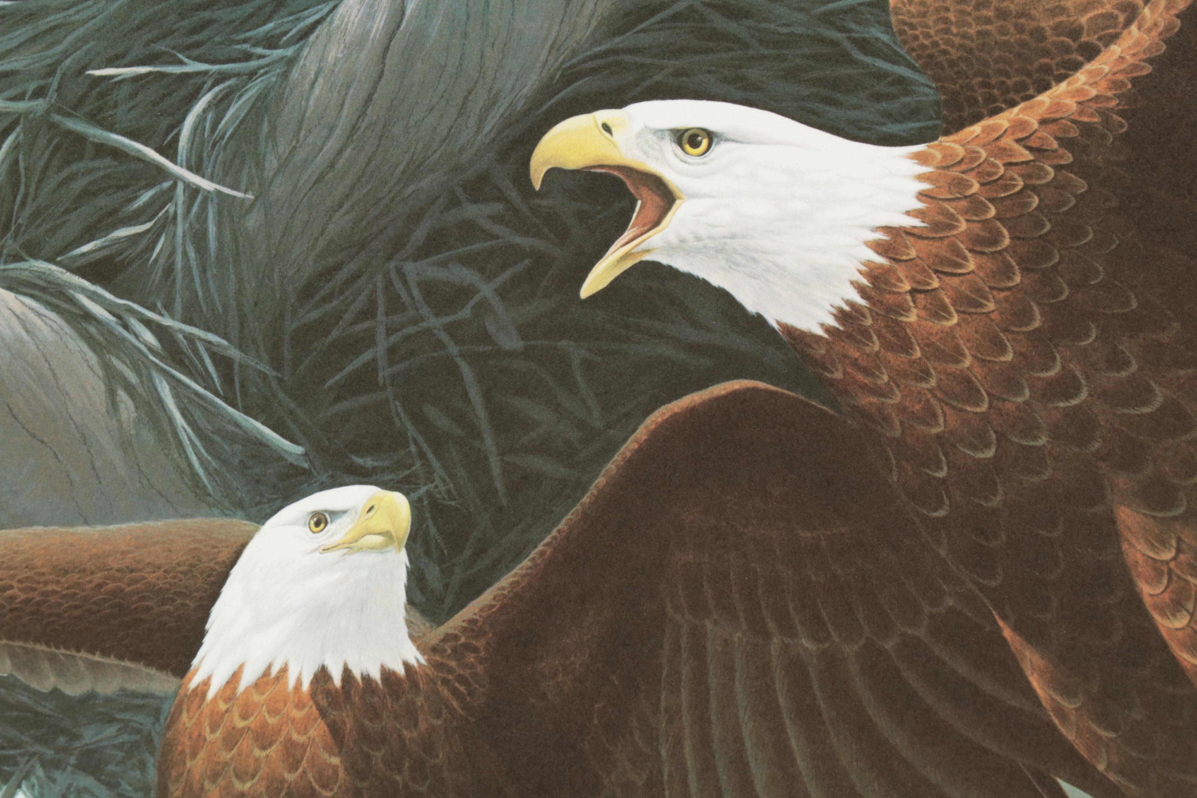 Ornithological Offset Lithograph Collection Featuring Ray Harm and Richard Sloan