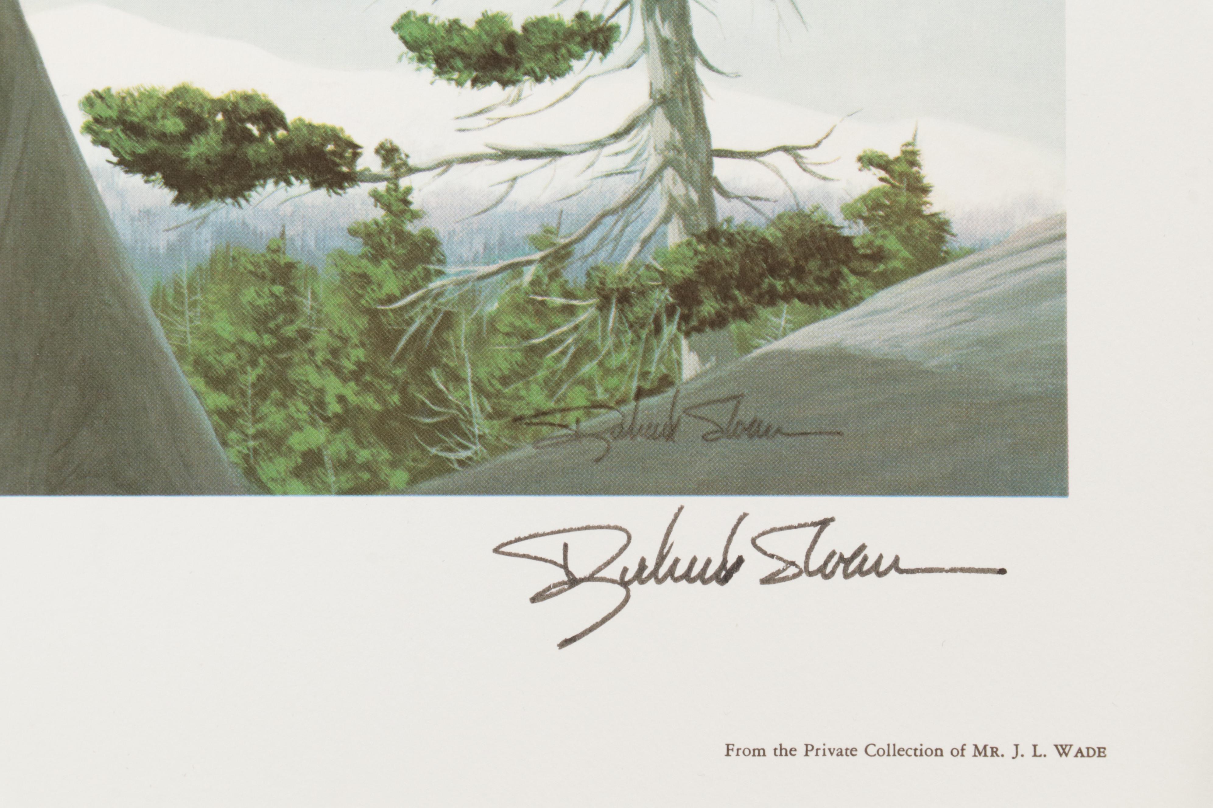 Ornithological Offset Lithograph Collection Featuring Ray Harm and Richard Sloan