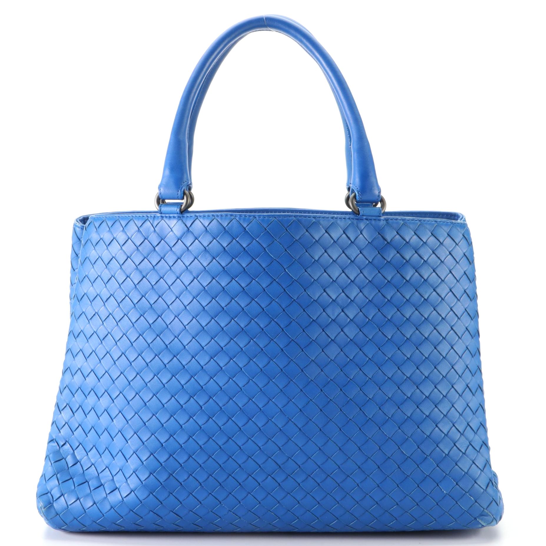Bottega Veneta Milano Tote in Intrecciato Nappa Leather