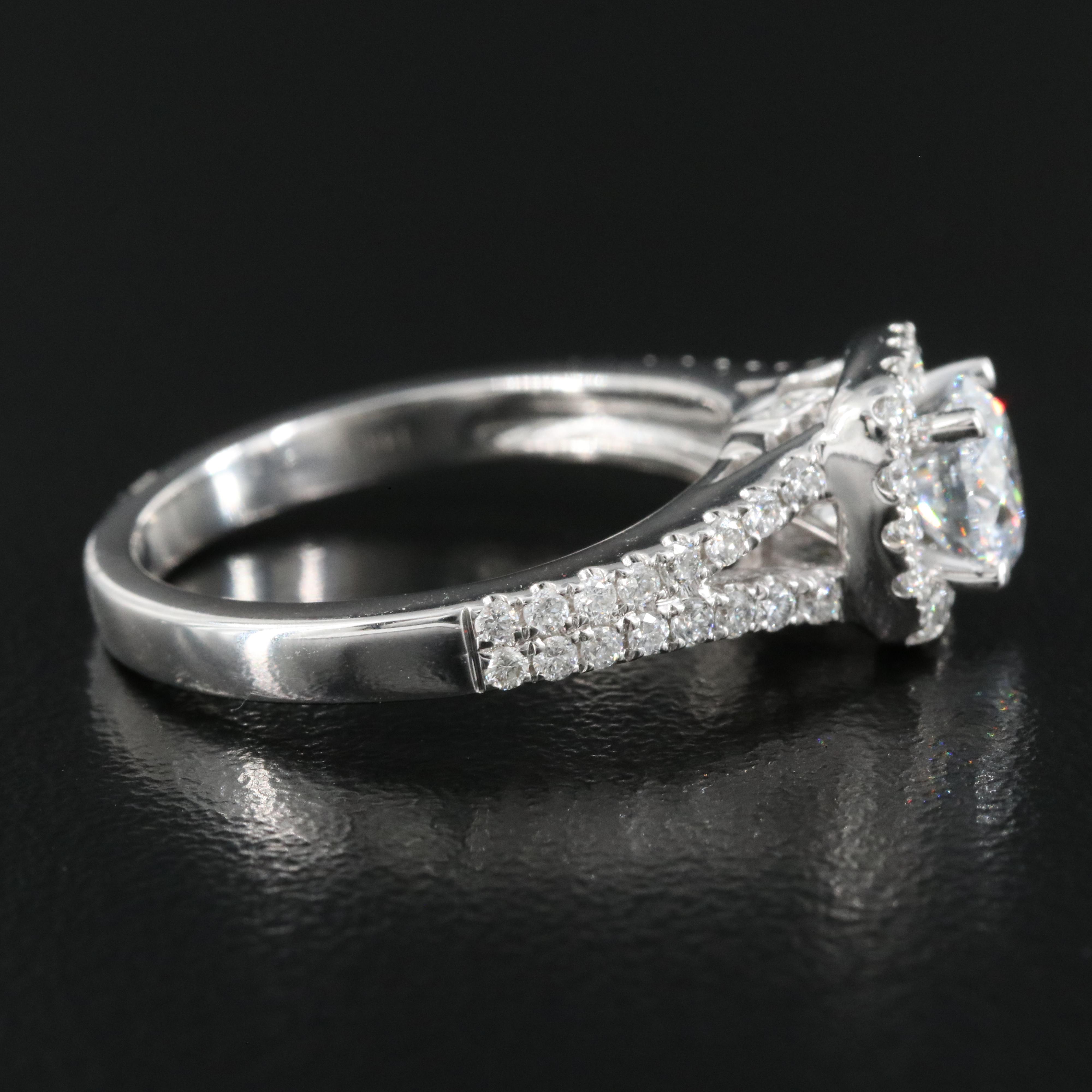 14K 1.35 CTW Lab Grown Diamond Ring