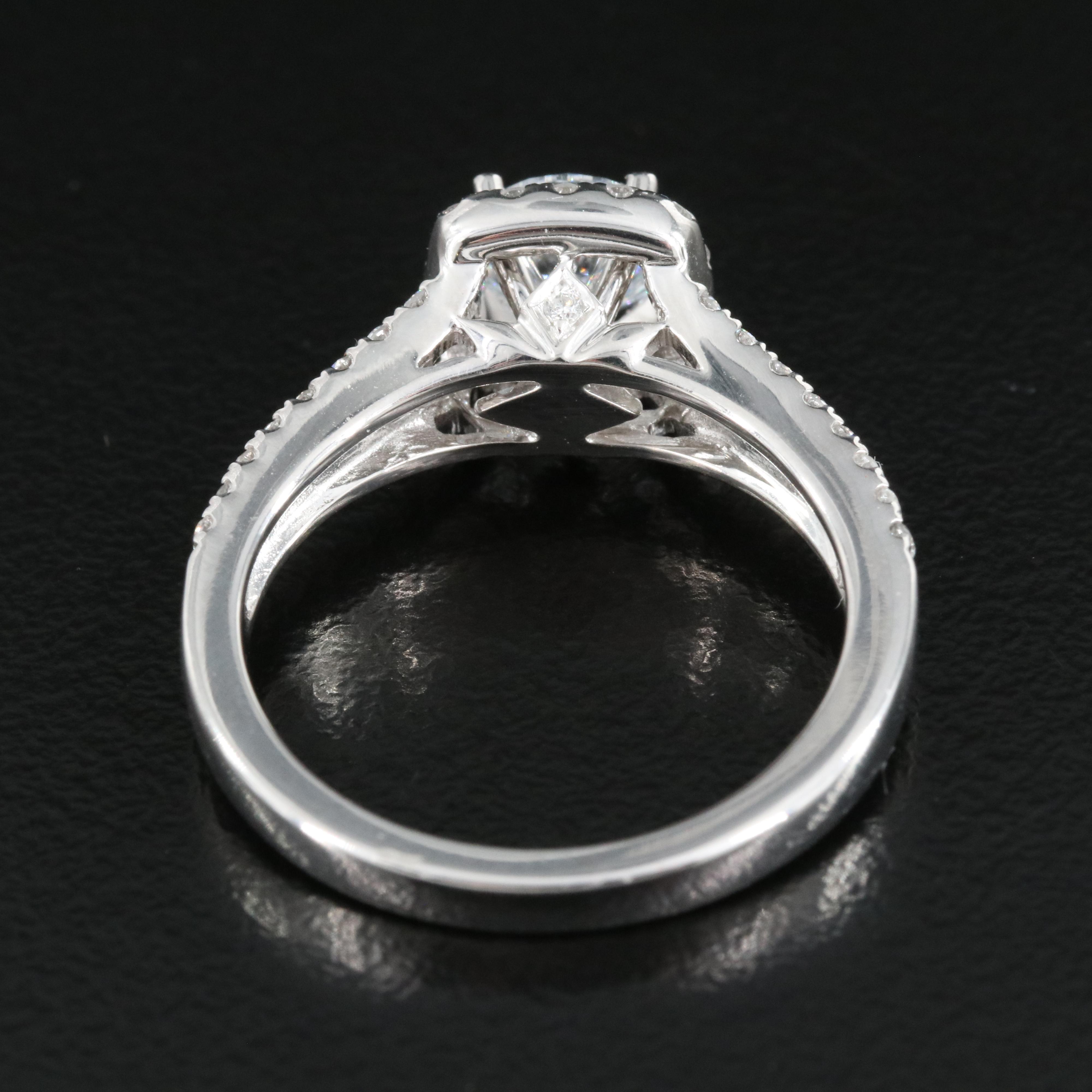 14K 1.35 CTW Lab Grown Diamond Ring