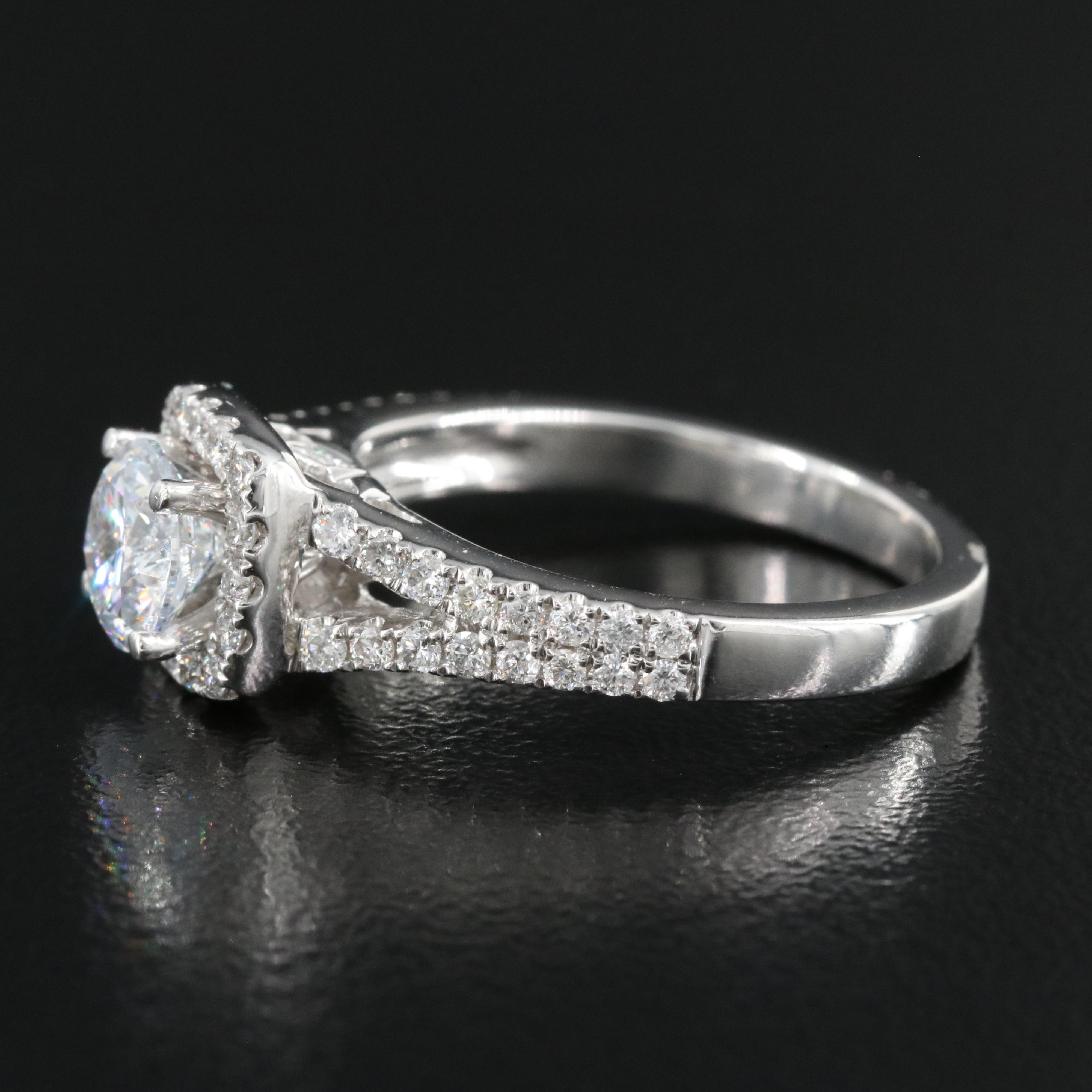 14K 1.35 CTW Lab Grown Diamond Ring