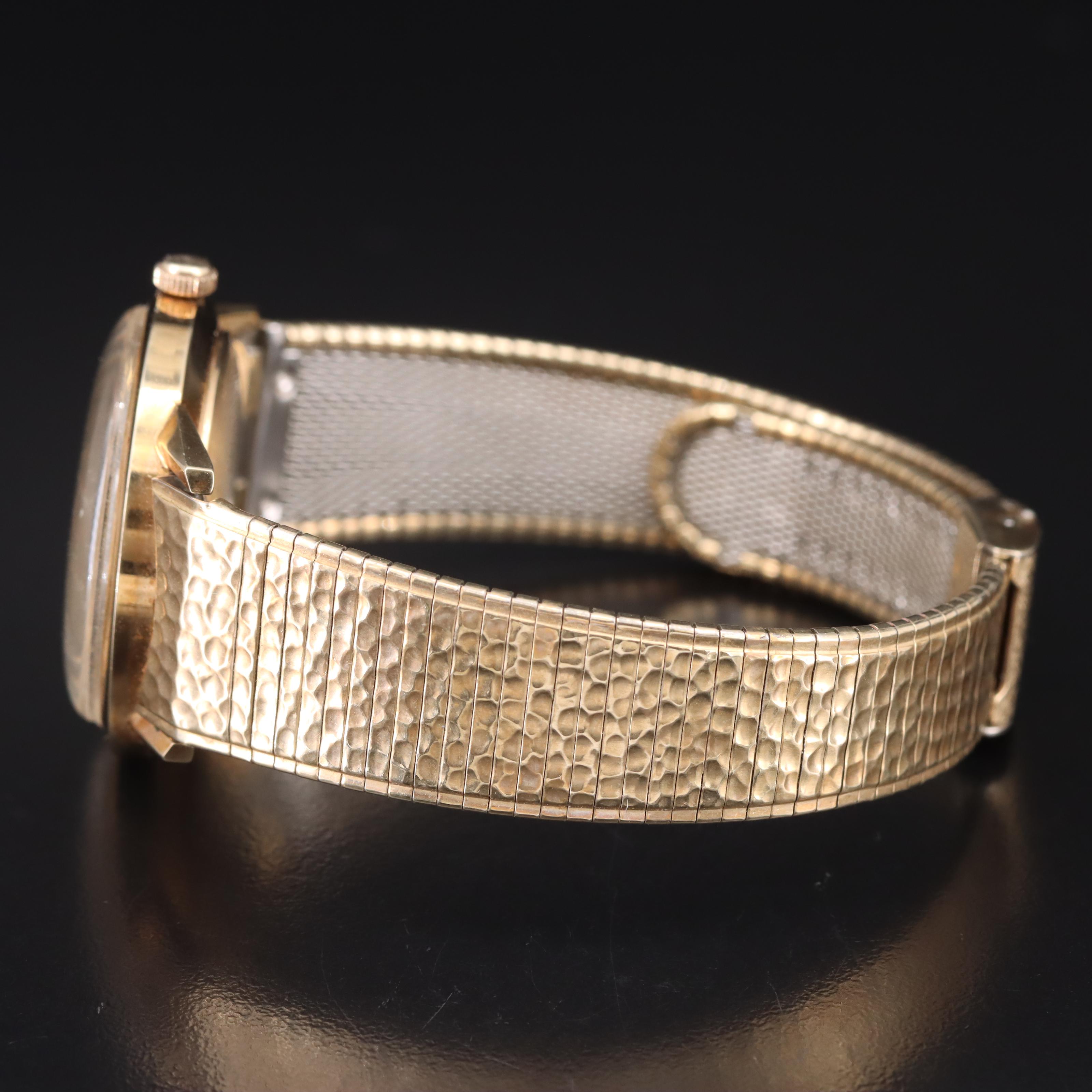 14K Gruen Precision Autowind with Date Watch