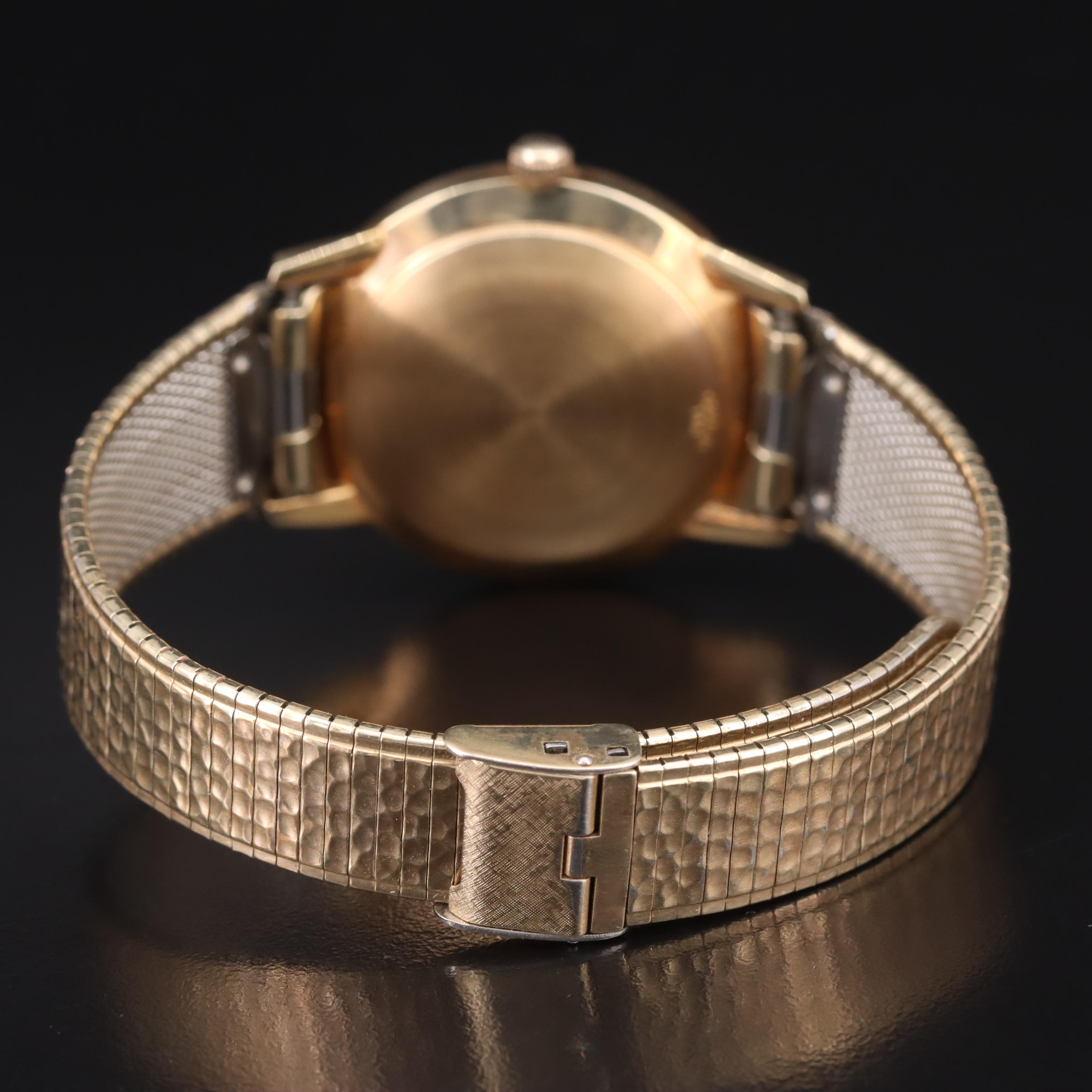 14K Gruen Precision Autowind with Date Watch