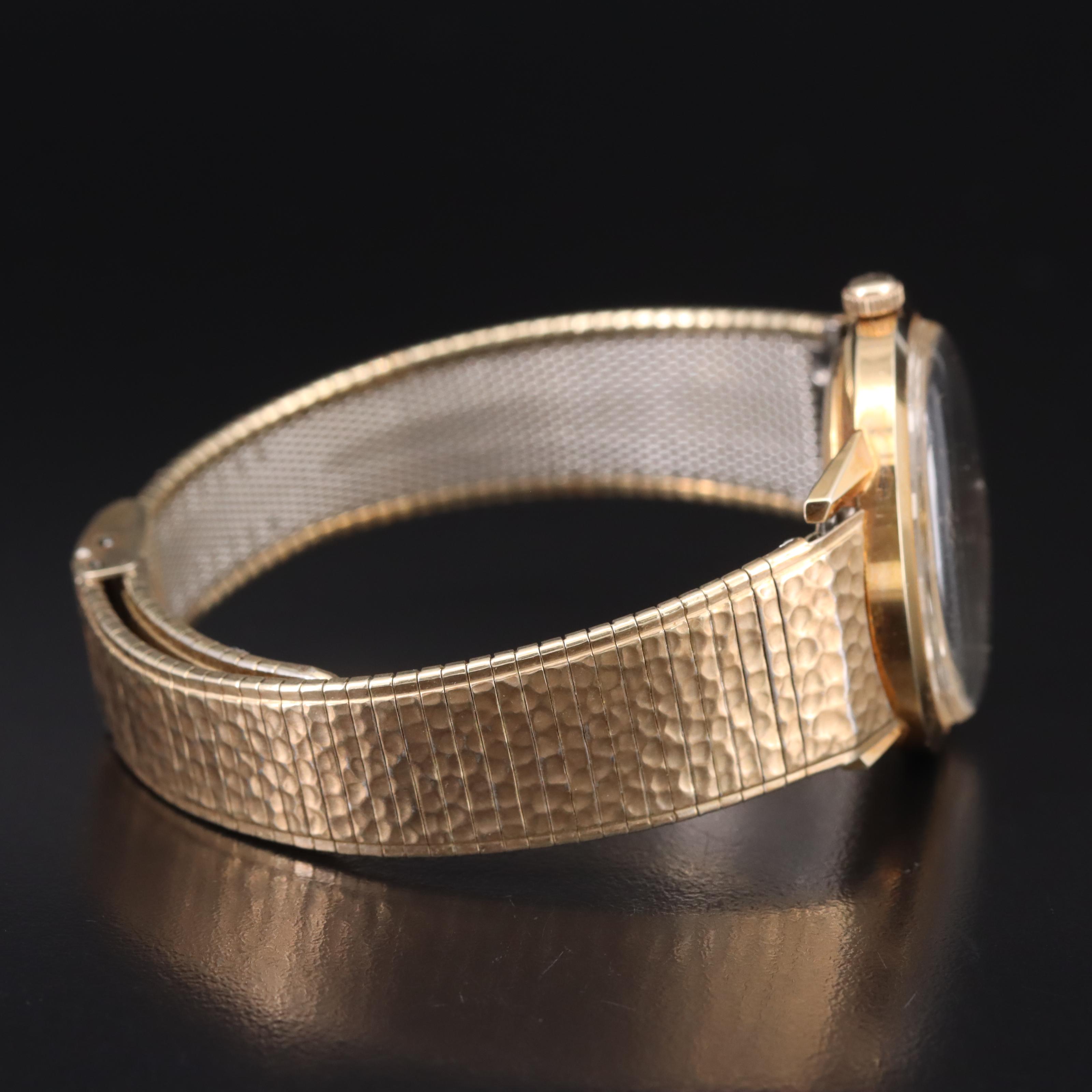 14K Gruen Precision Autowind with Date Watch