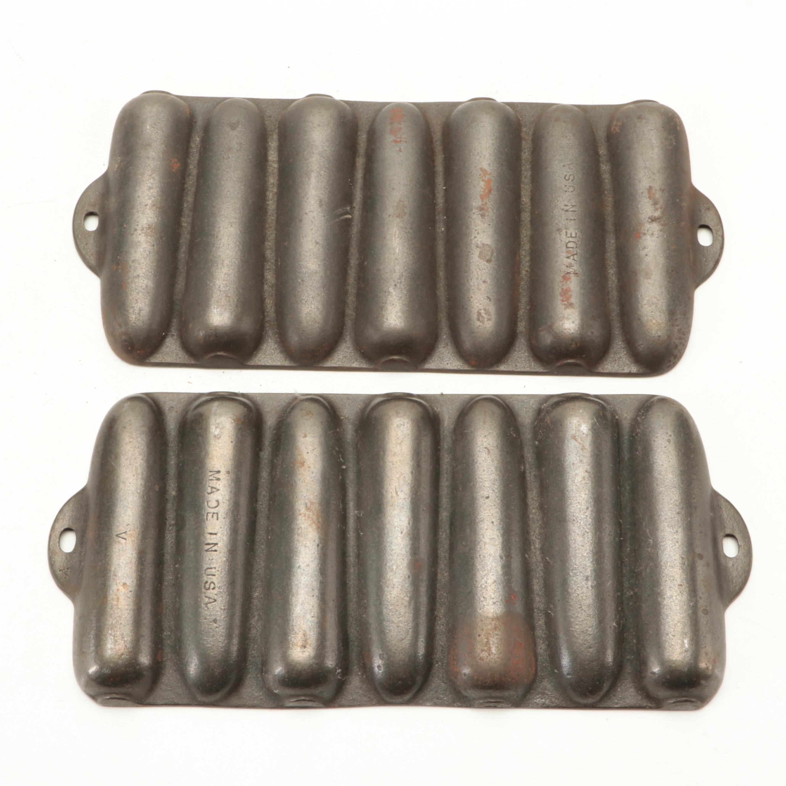 Wagner Cast Iron Dutch Oven with Other Cornbread Molds