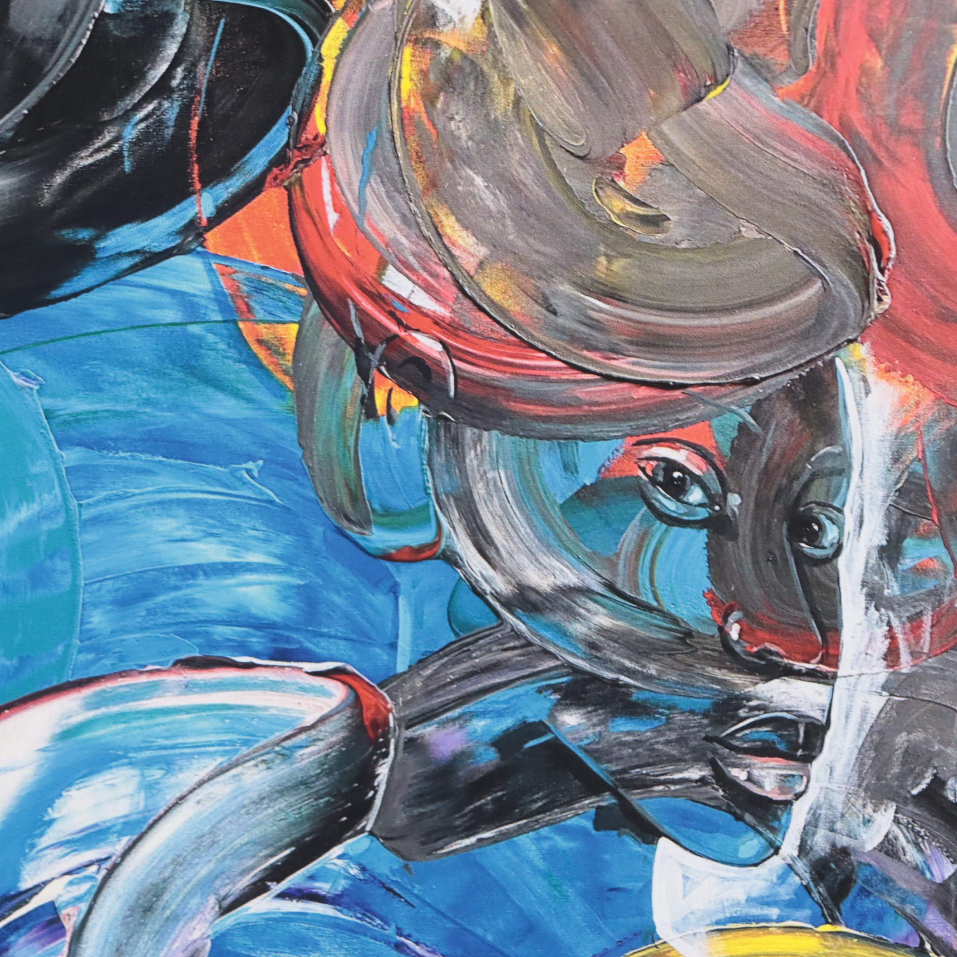 Abiola Idowu Giclée "Dance with Me," 2023