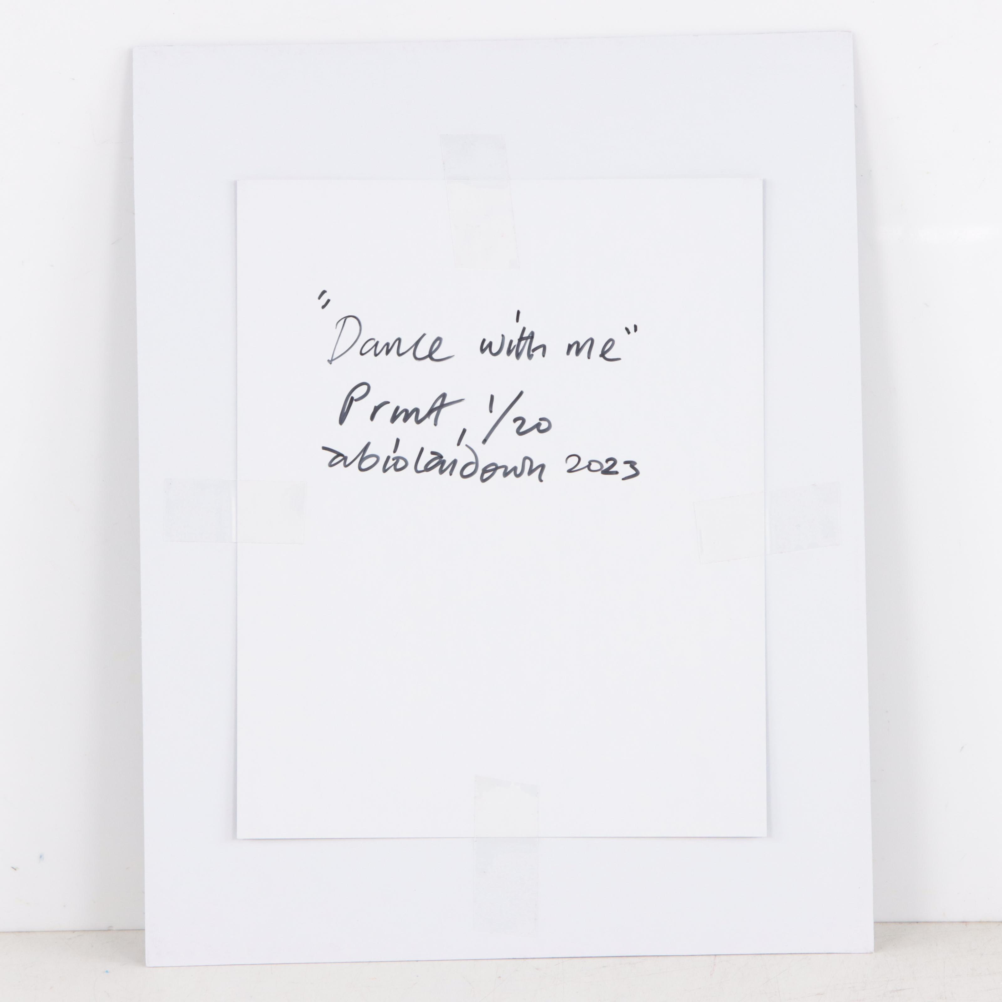 Abiola Idowu Giclée "Dance with Me," 2023