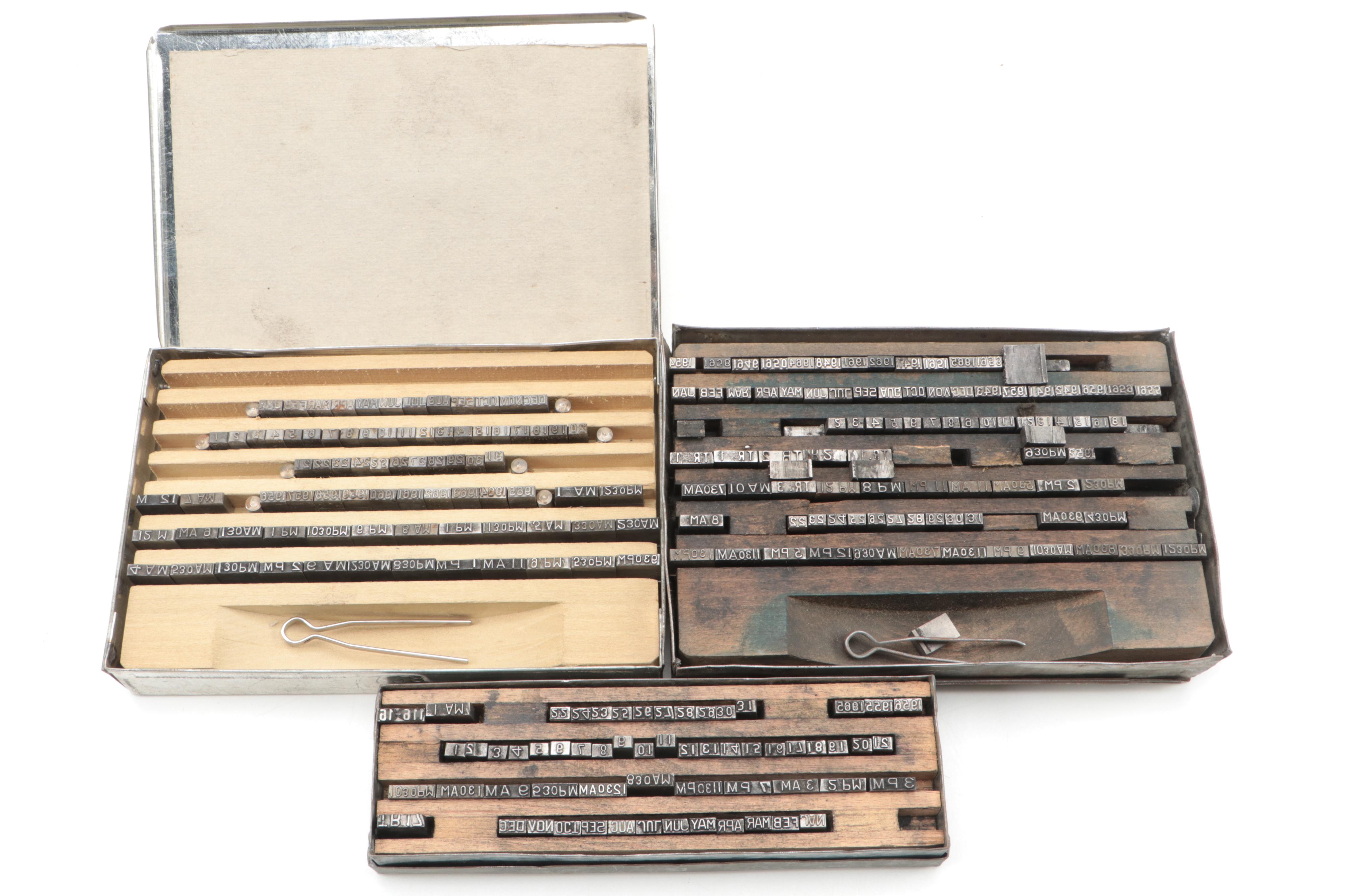 Fulton Specialty Co. and Other Date and Time Stamps, 20th Century