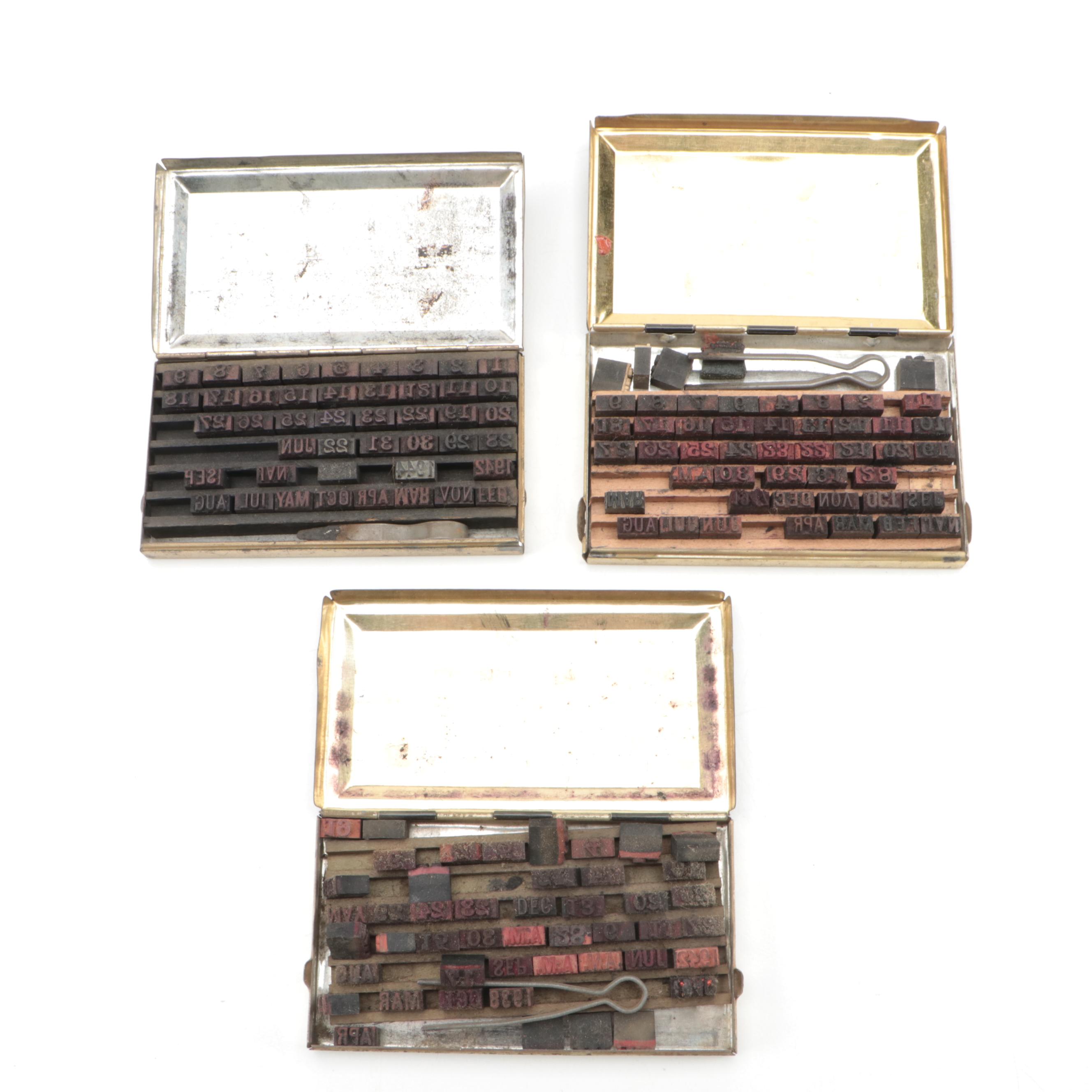 Fulton Specialty Co. and Other Date and Time Stamps, 20th Century