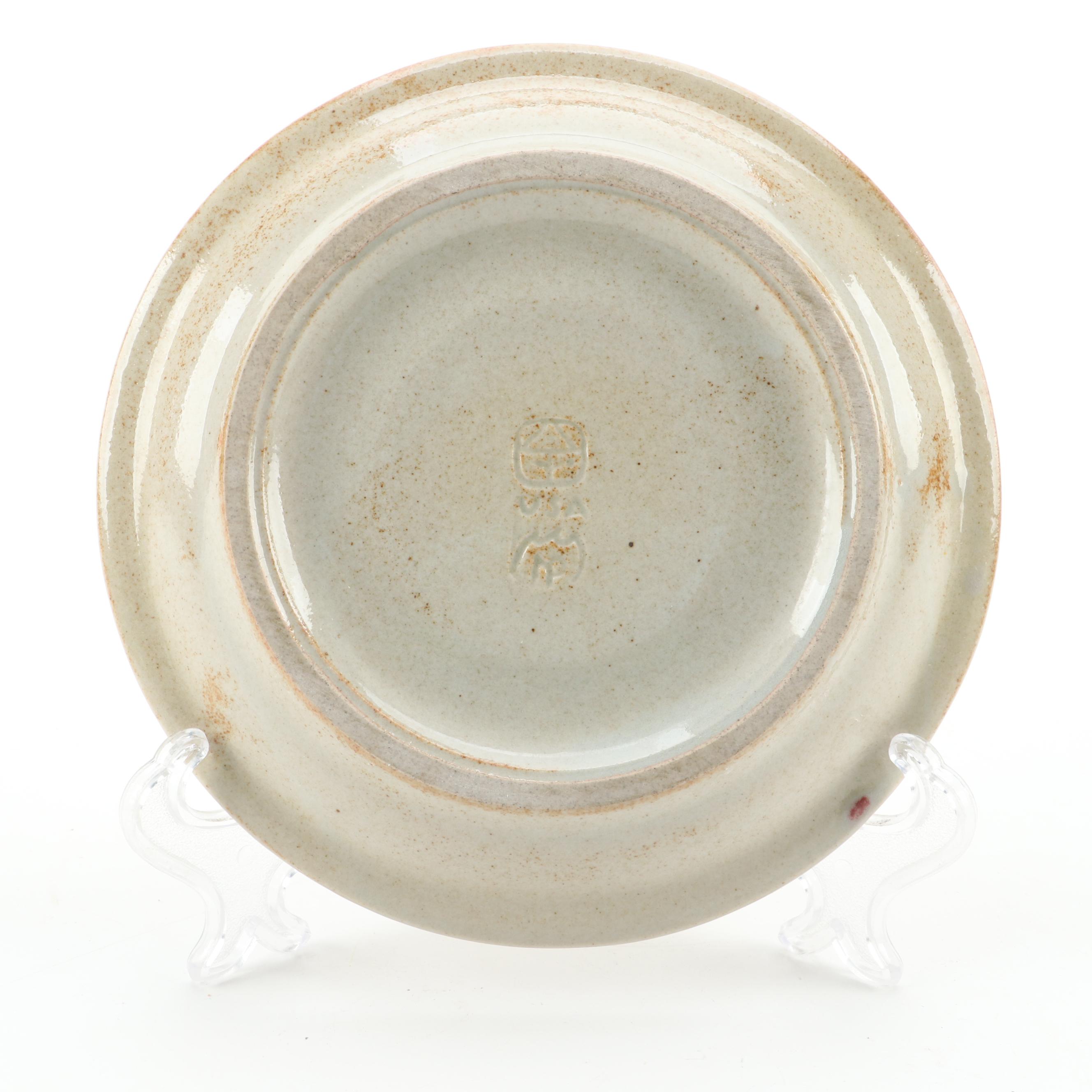 Earthenware Coveres Casserole and Plates