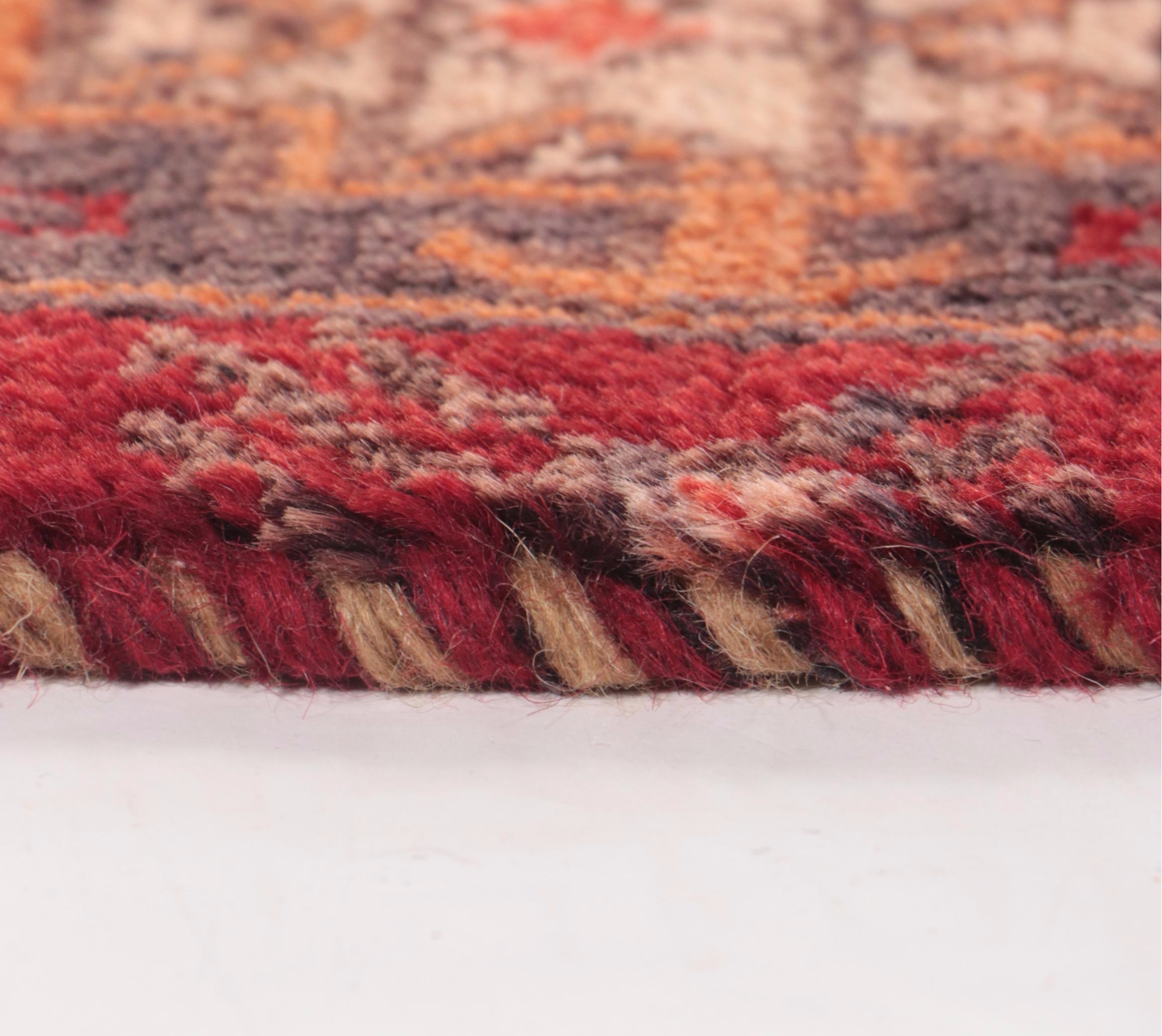 4'2 x 8'10 Hand-Knotted Northwest Persian Area Rug