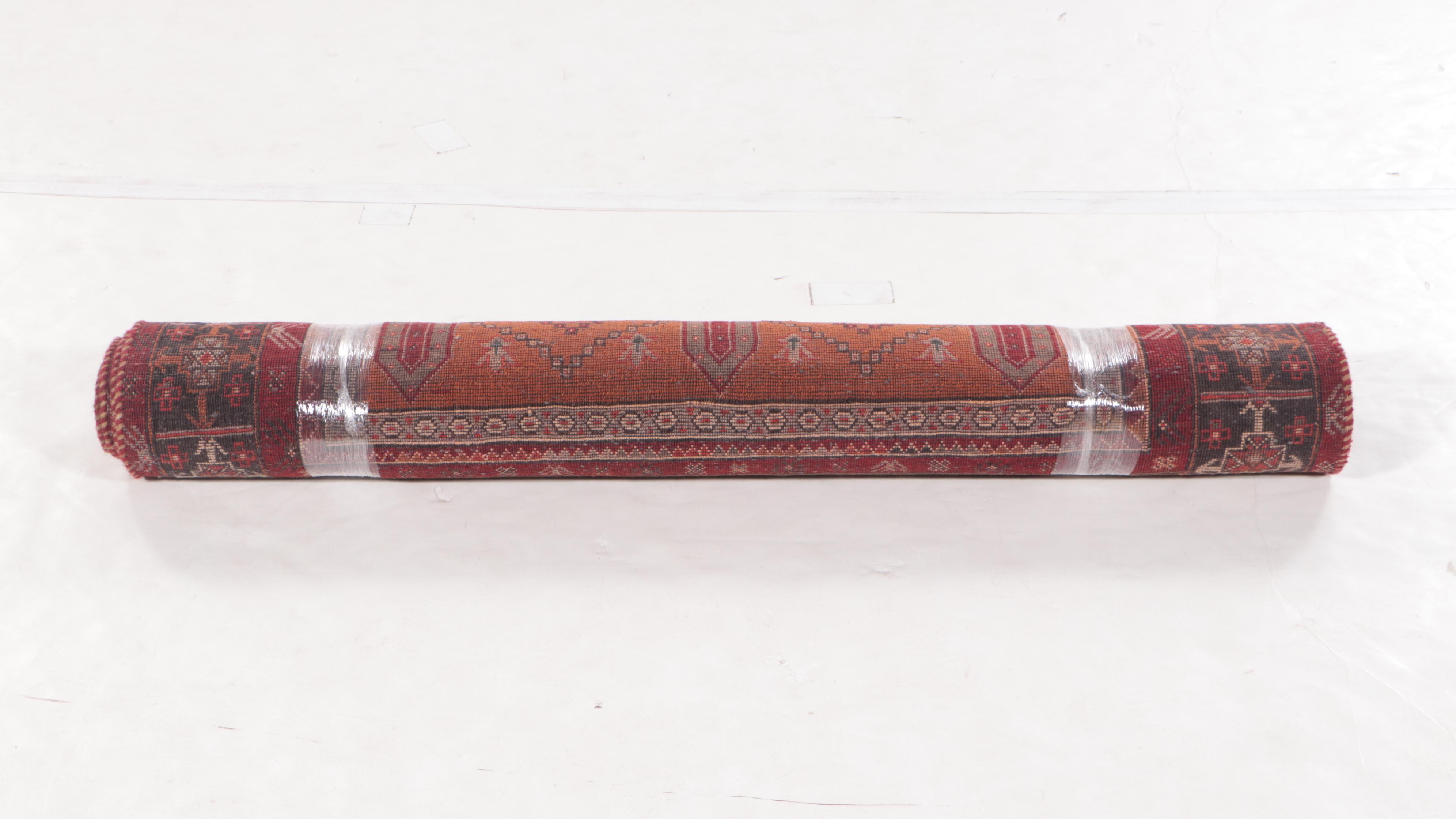 4'2 x 8'10 Hand-Knotted Northwest Persian Area Rug