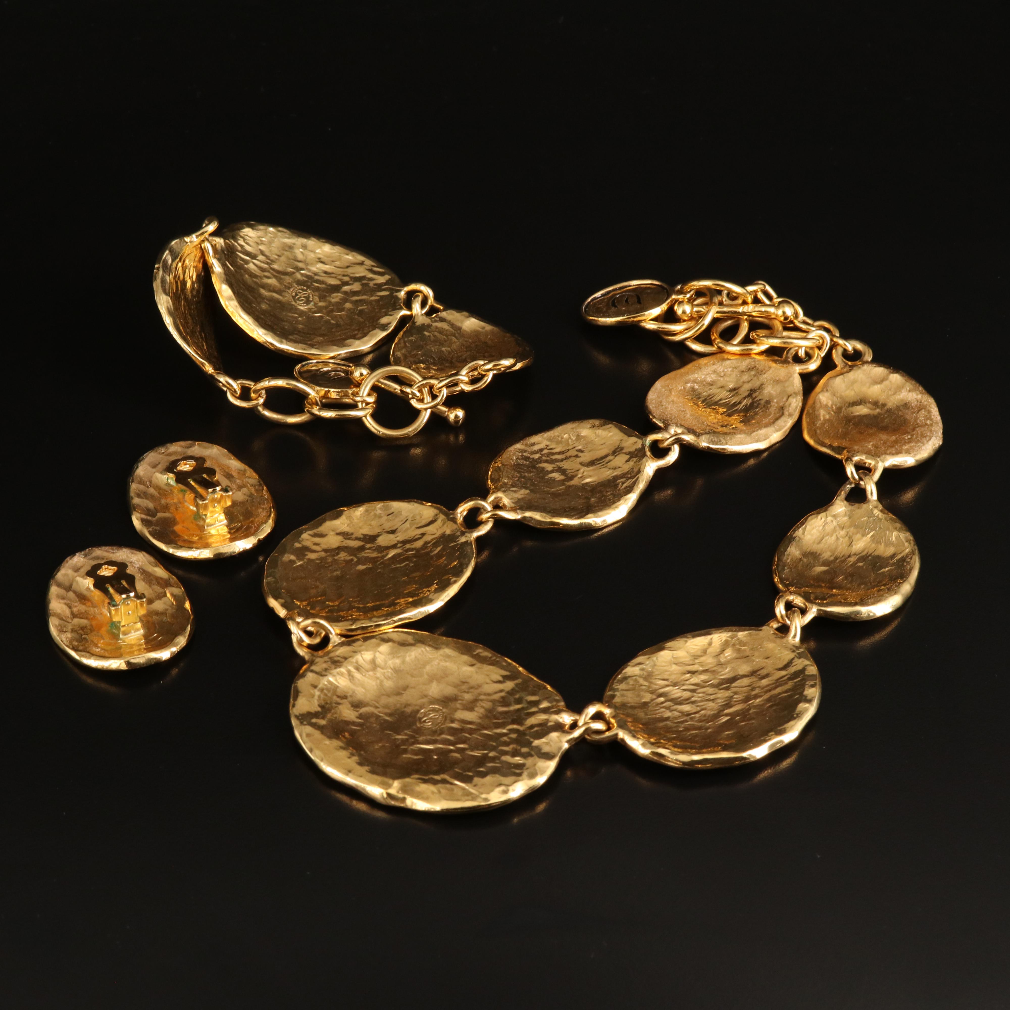 Elizabeth Taylor for Avon "Gold Coast" Jewelry Set