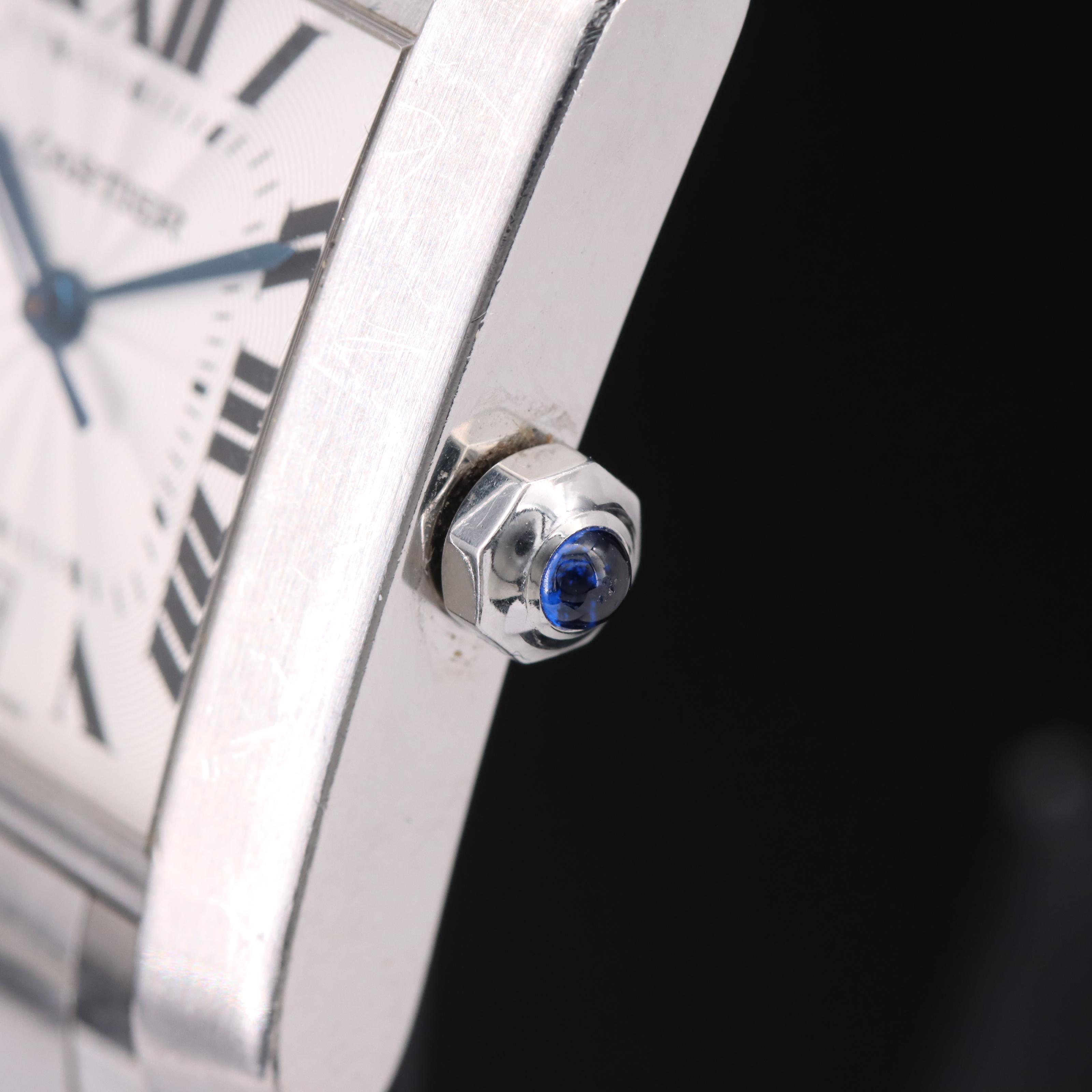 Cartier Tank Francaise Automatic Stainless Steel Watch