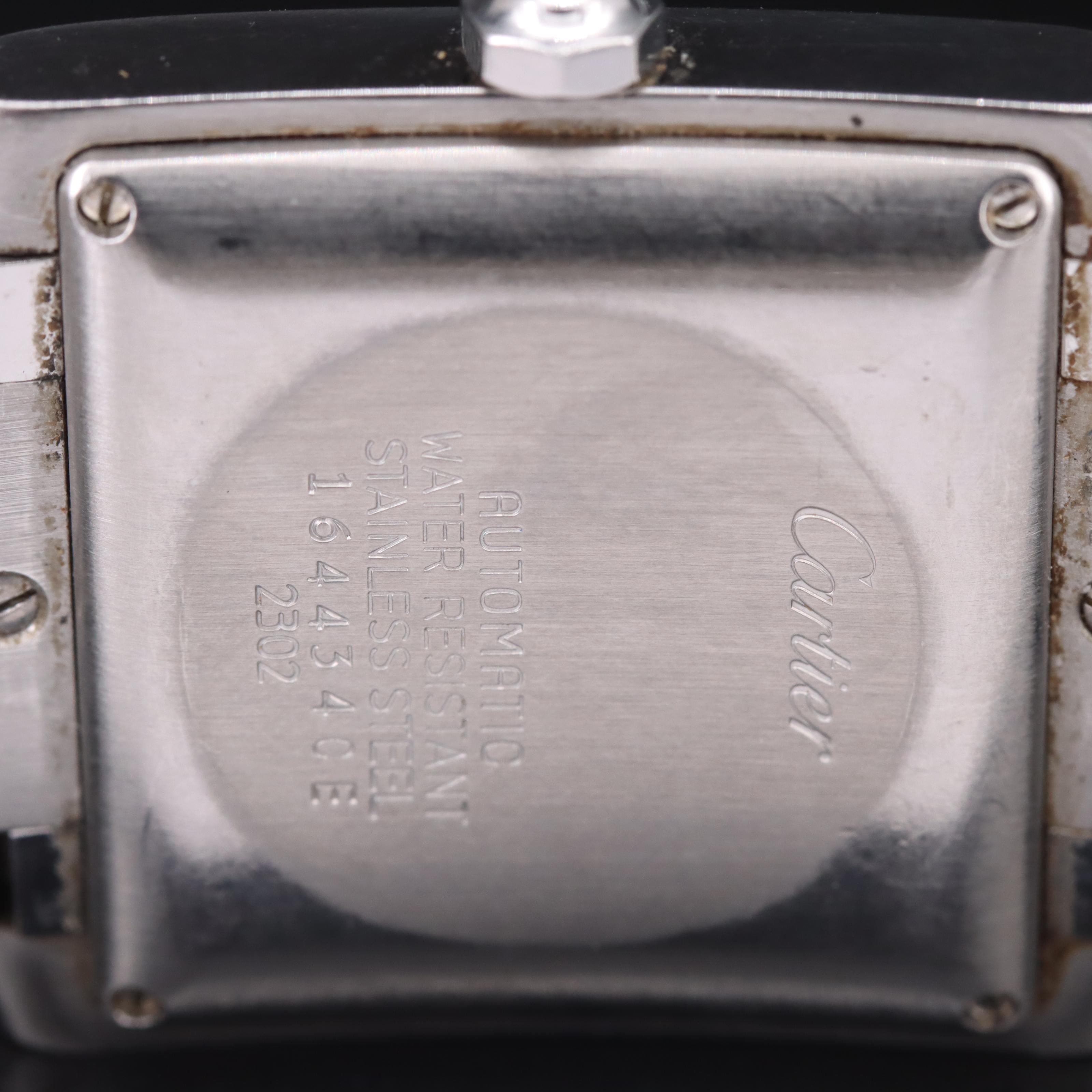 Cartier Tank Francaise Automatic Stainless Steel Watch