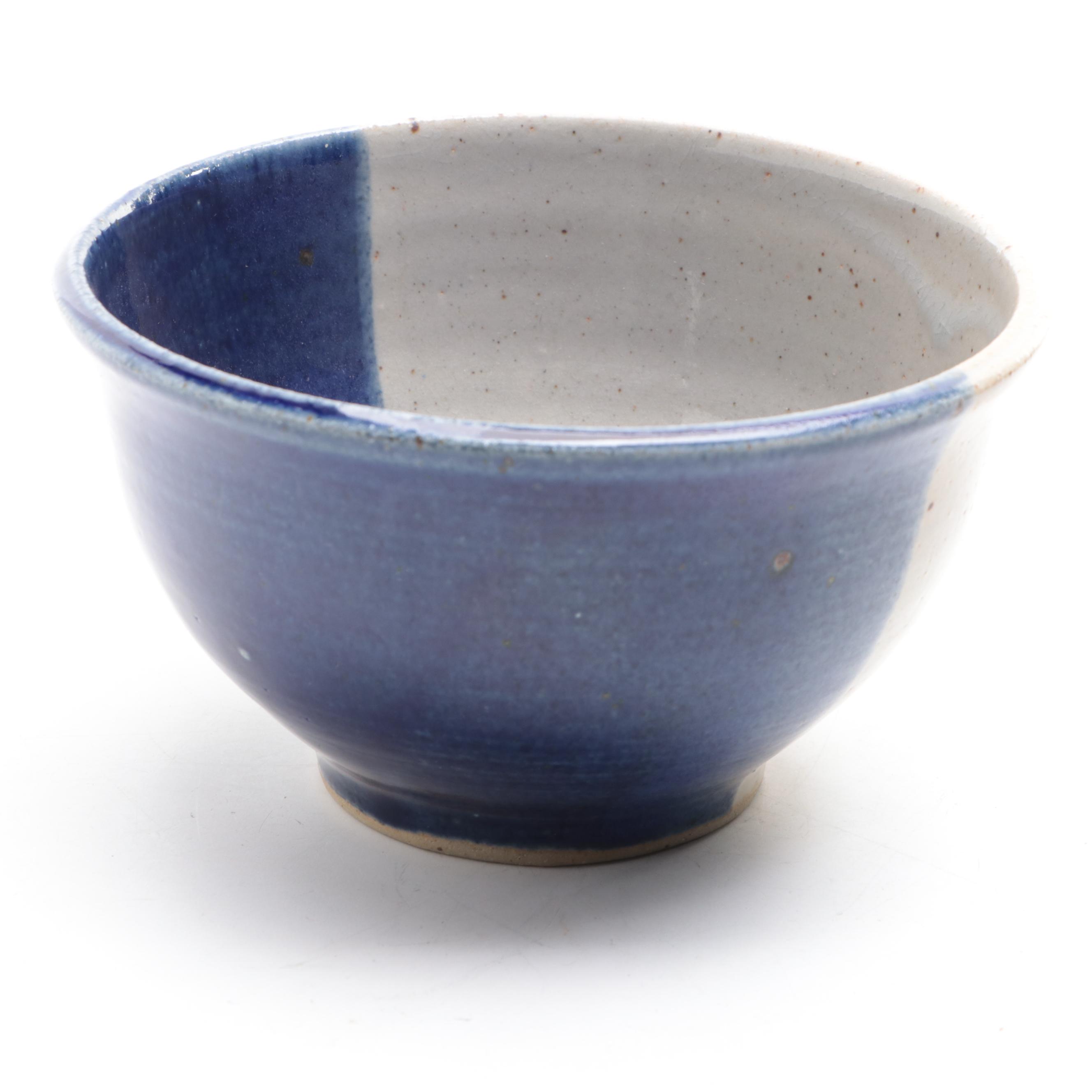Handmade Studio Art Pottery Bowls, Late 20th/21st Century