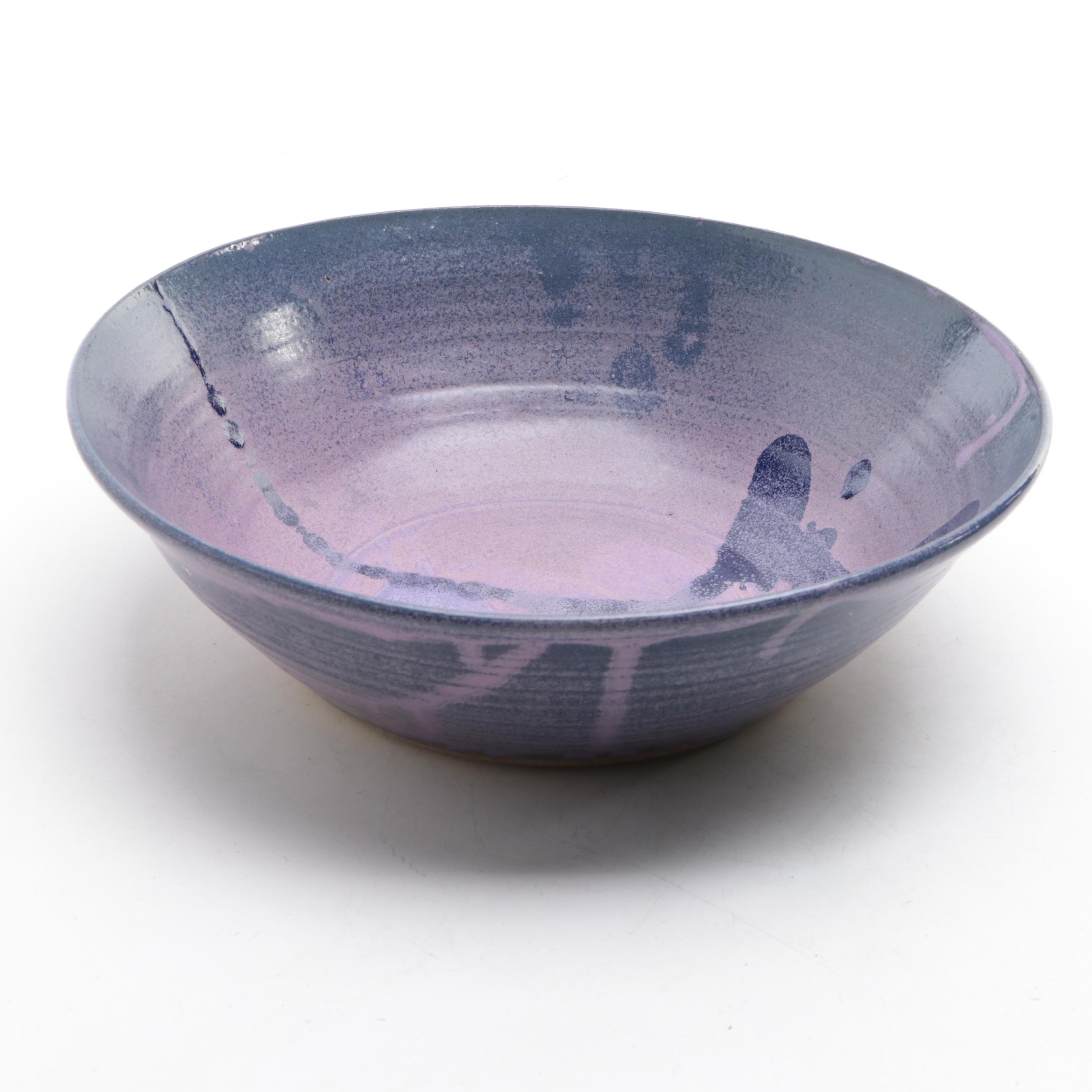 Handmade Studio Art Pottery Bowls, Late 20th/21st Century