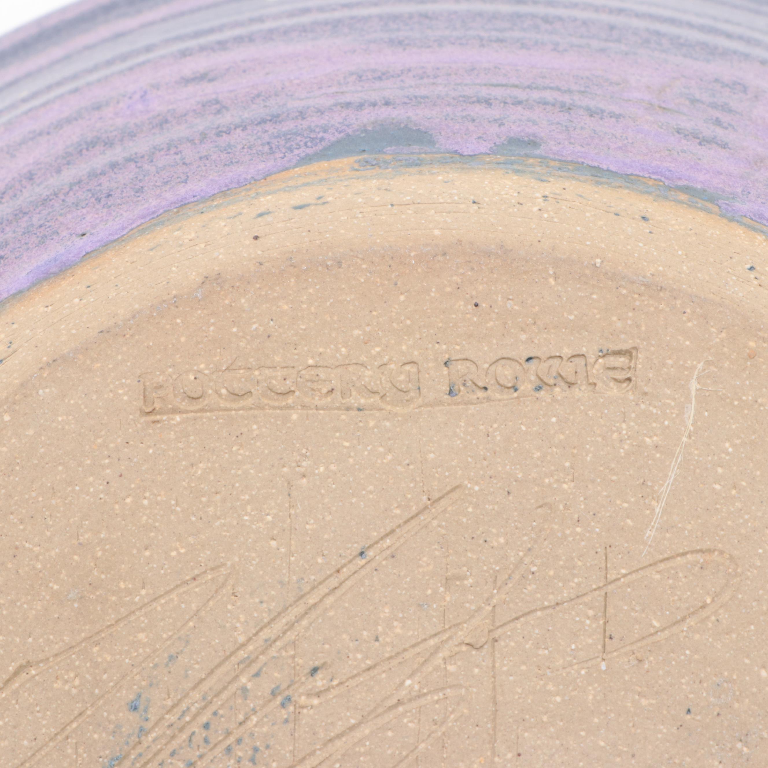 Handmade Studio Art Pottery Bowls, Late 20th/21st Century