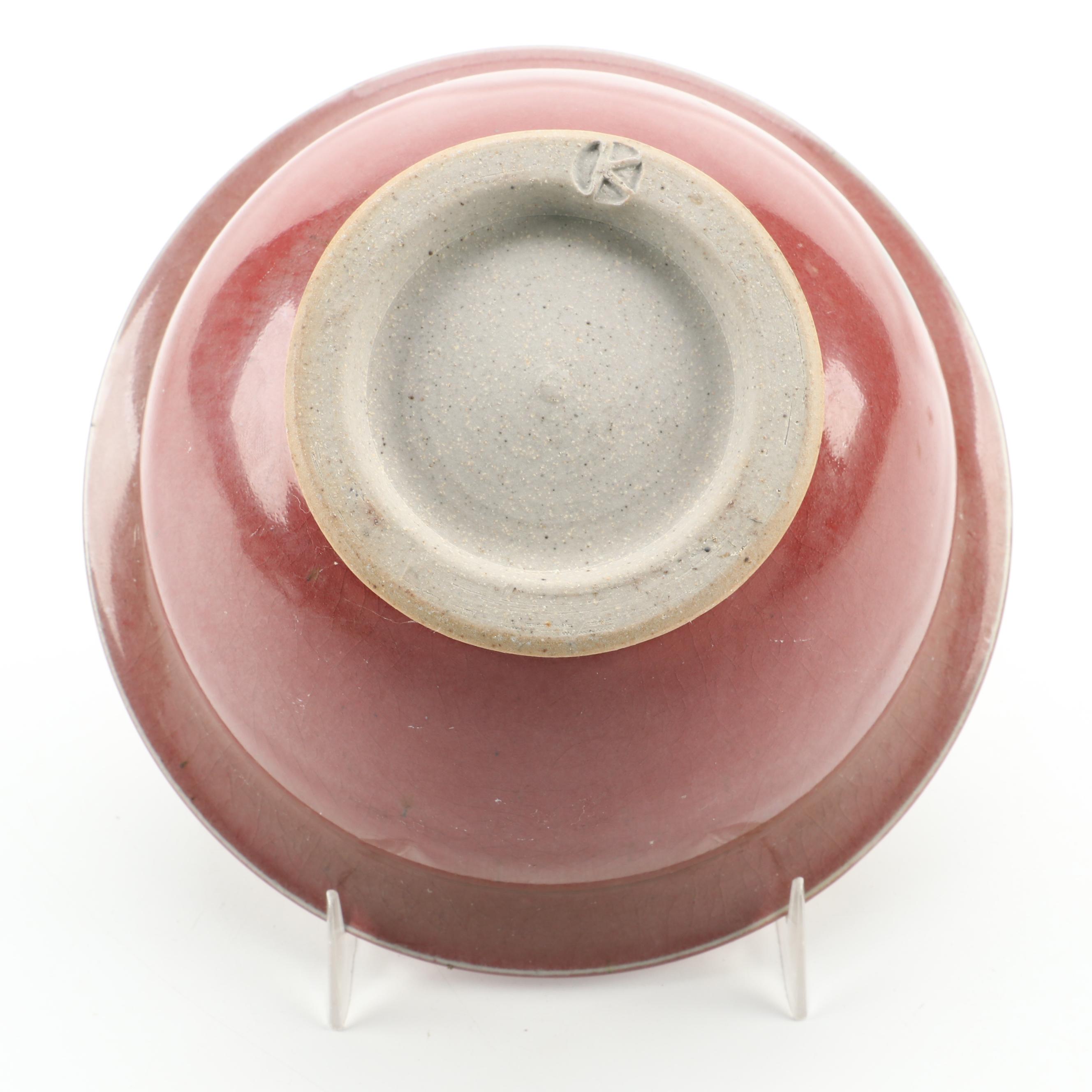 "Haru" Fancrest-Ware and Other Studio Art Pottery Bowls