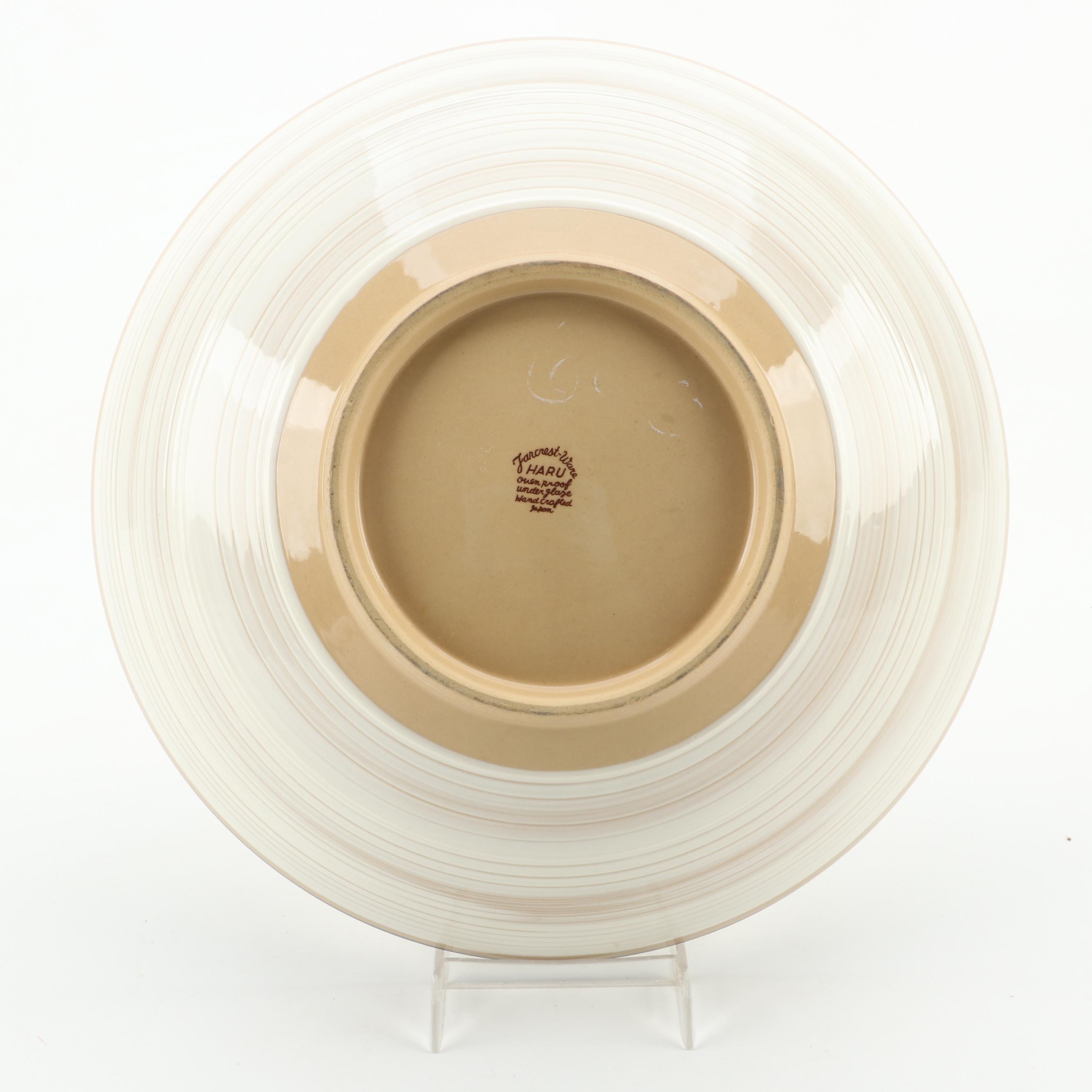 "Haru" Fancrest-Ware and Other Studio Art Pottery Bowls