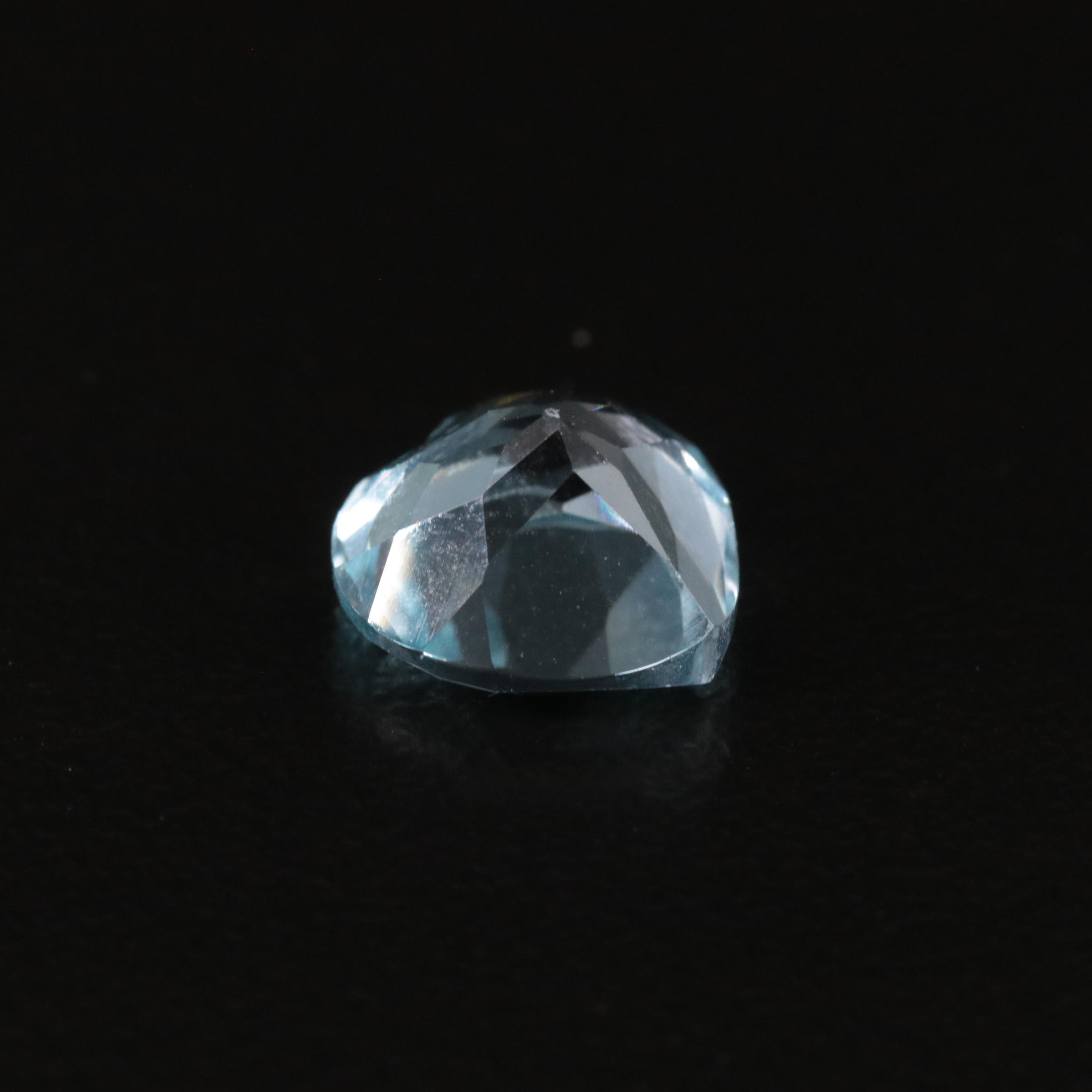 Loose 12.34 CTW Blue Topaz