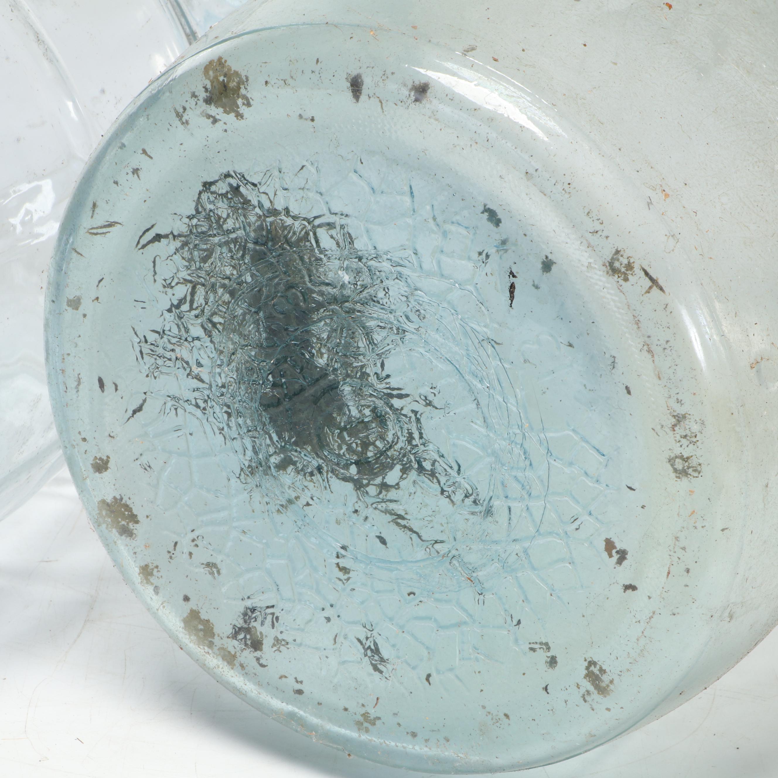 Crated Owens Illinois and Crisa Glass 5 Gallon Carboy Bottles