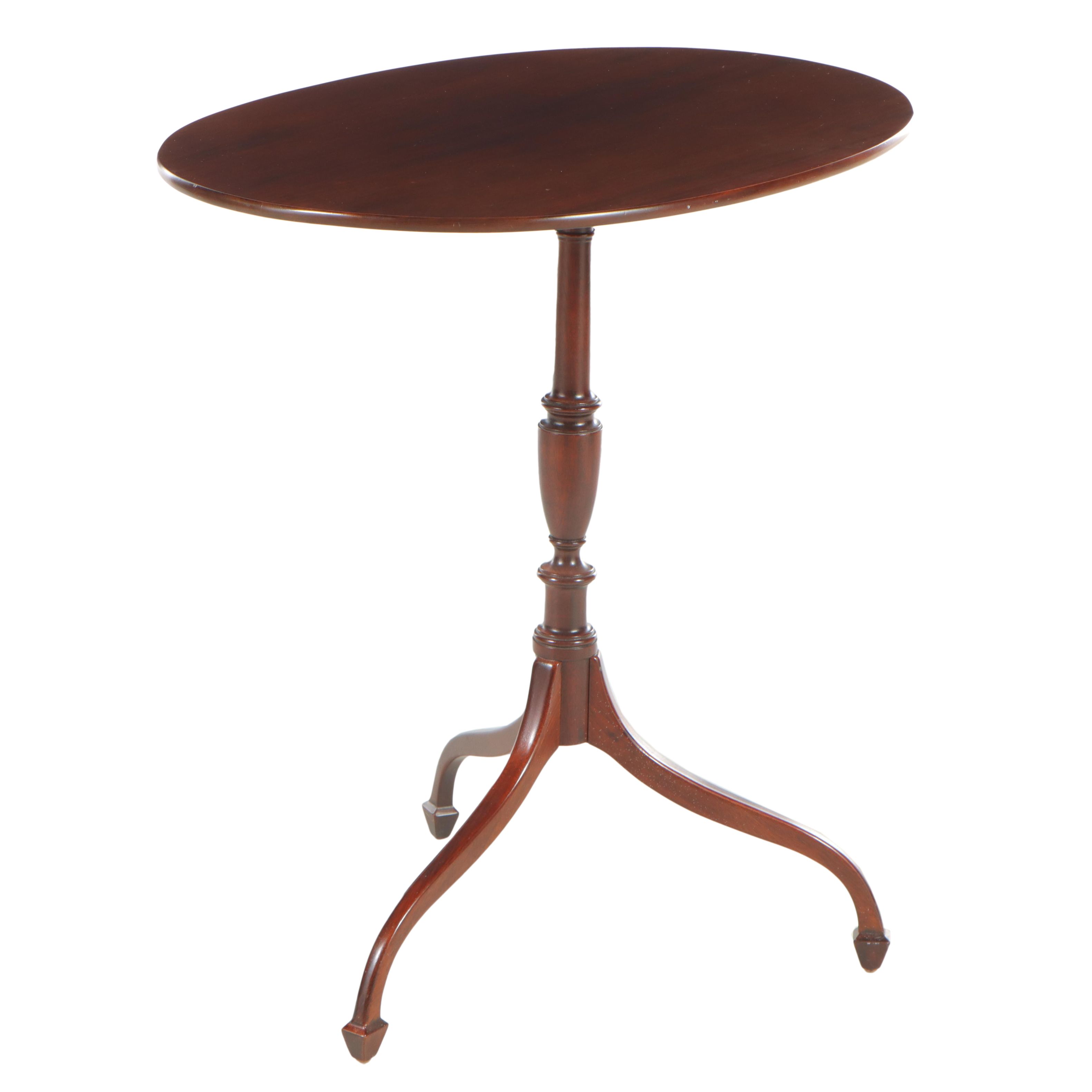 Federal Style Mahogany Candlestand