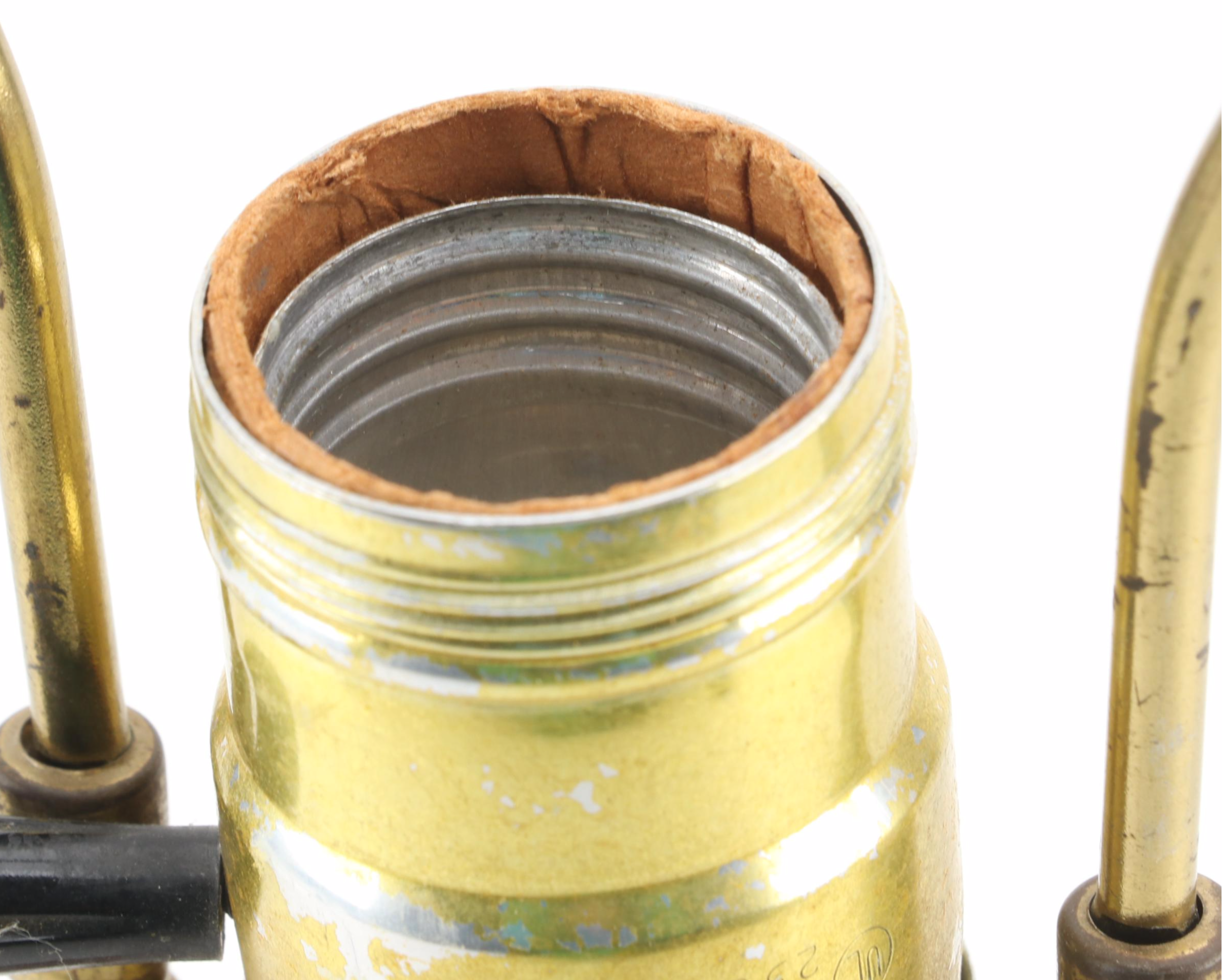 Carved Walnut Rifle Buttstock Lamps With Mini Oak Duck Decoys