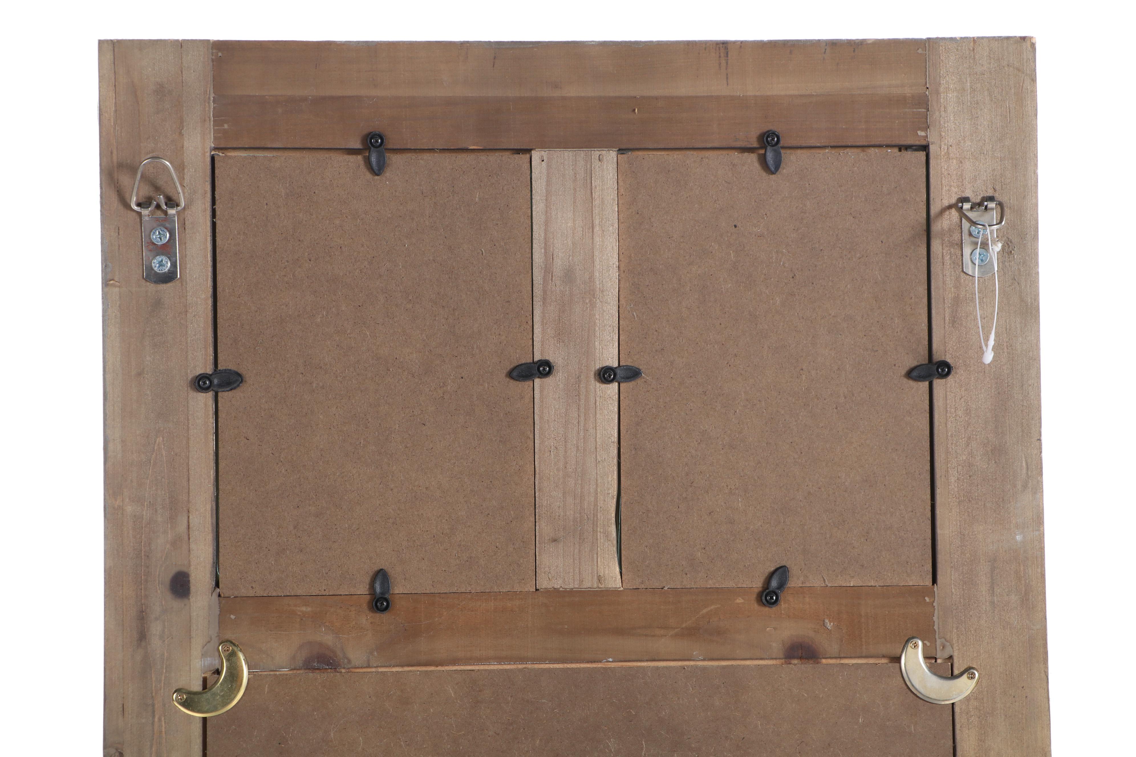 Creative Co-op Mirrored Picture Frame Rack